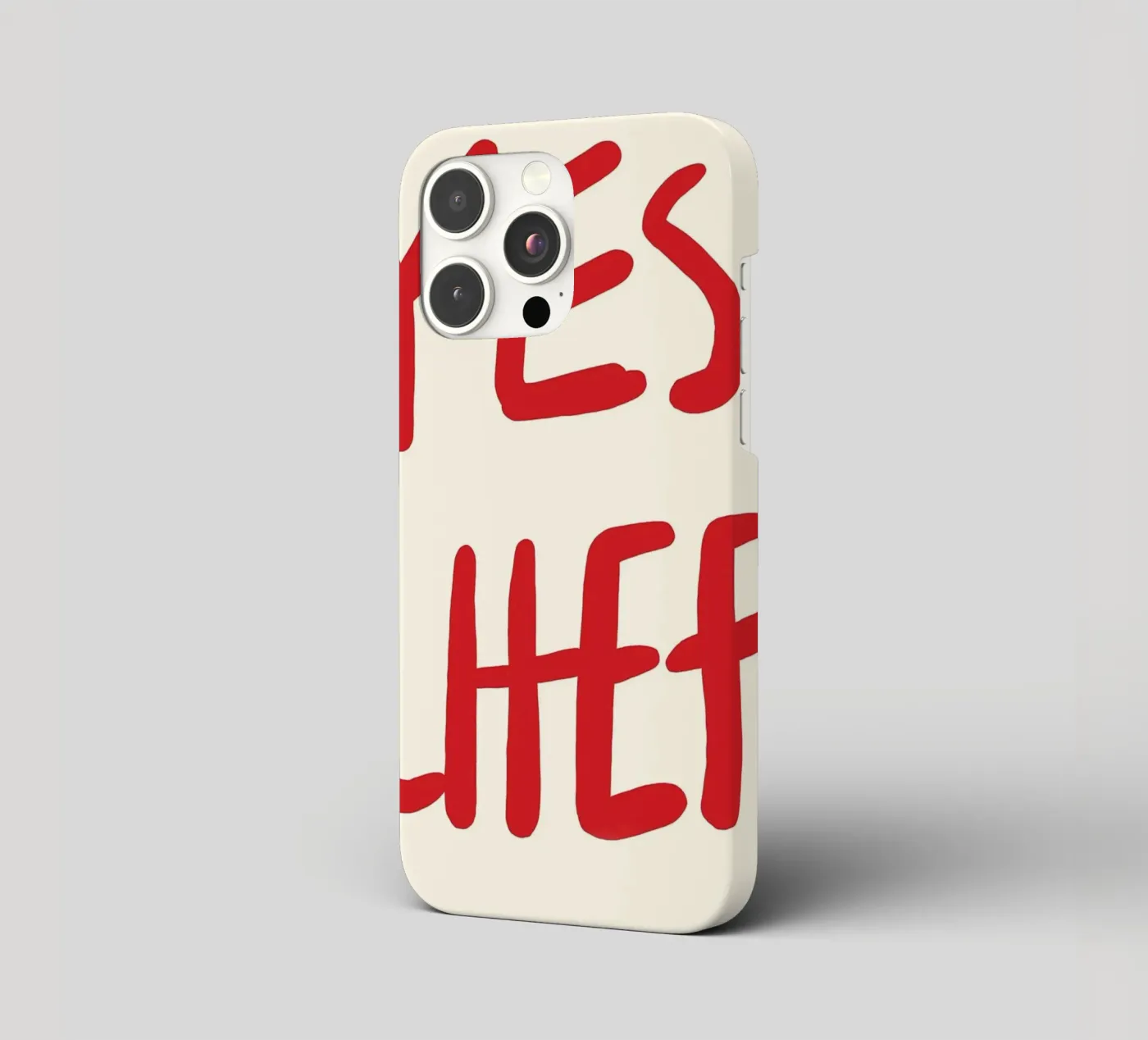 typography statement iphone case by Eva Rogers