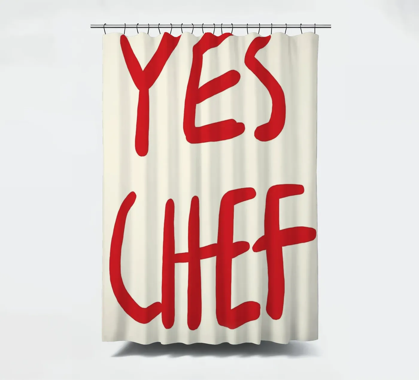 typography statement Duschvorhang von Eva Rogers