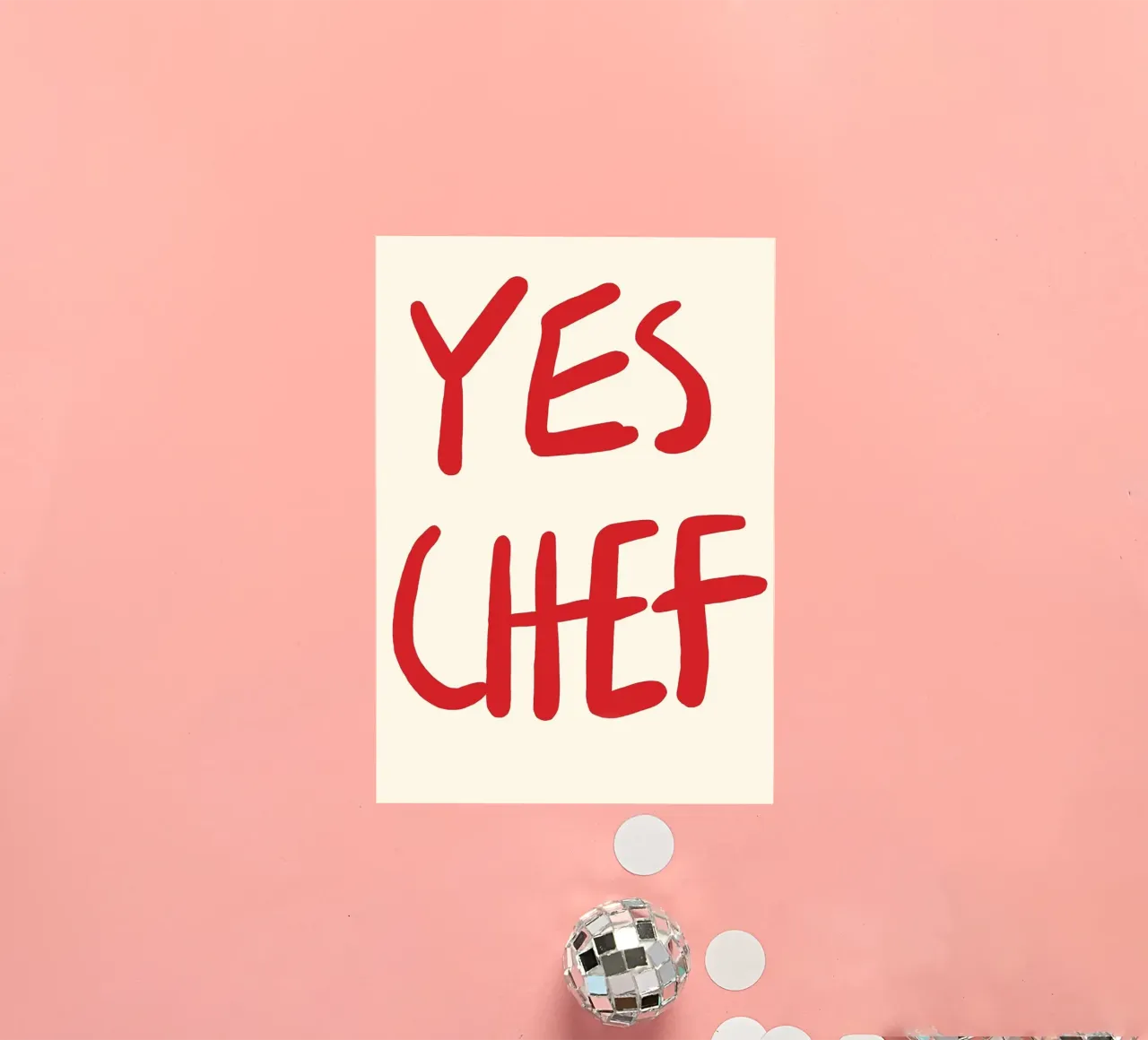 typography statement sticker by Eva Rogers