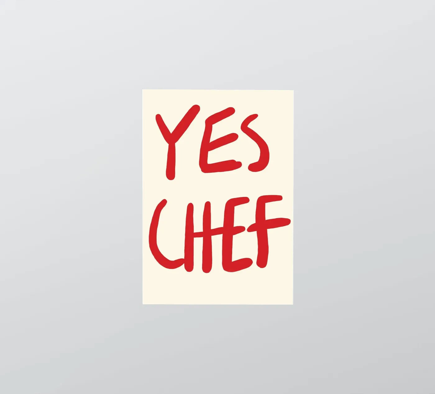 typografieverklaring sticker van Eva Rogers