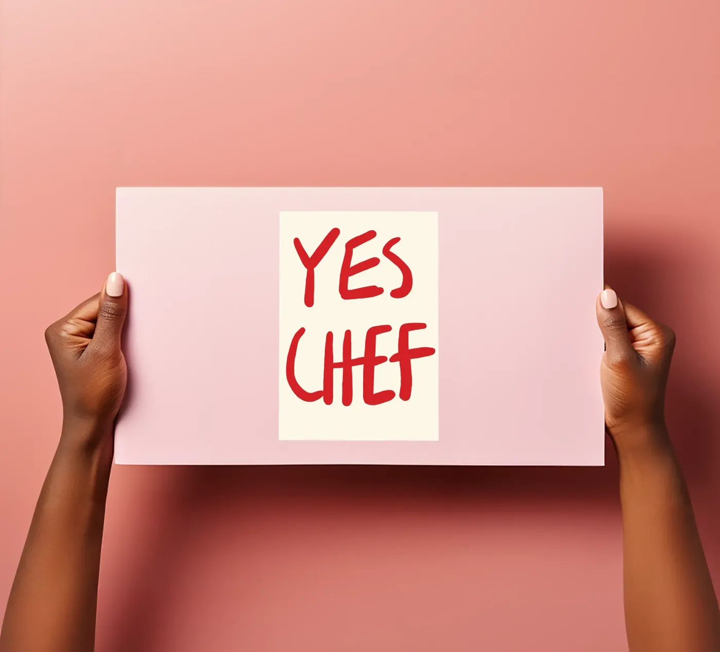 dichiarazione tipografica foglio adesivo da Eva Rogers