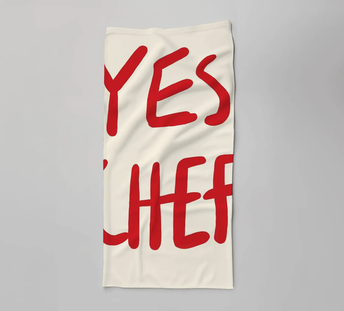 typography statement Handtuch von Eva Rogers