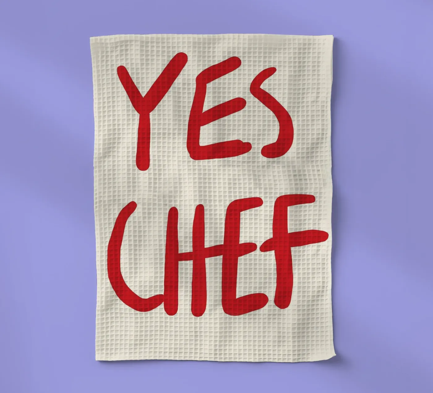 dichiarazione tipografica canovaccio da cucina da Eva Rogers