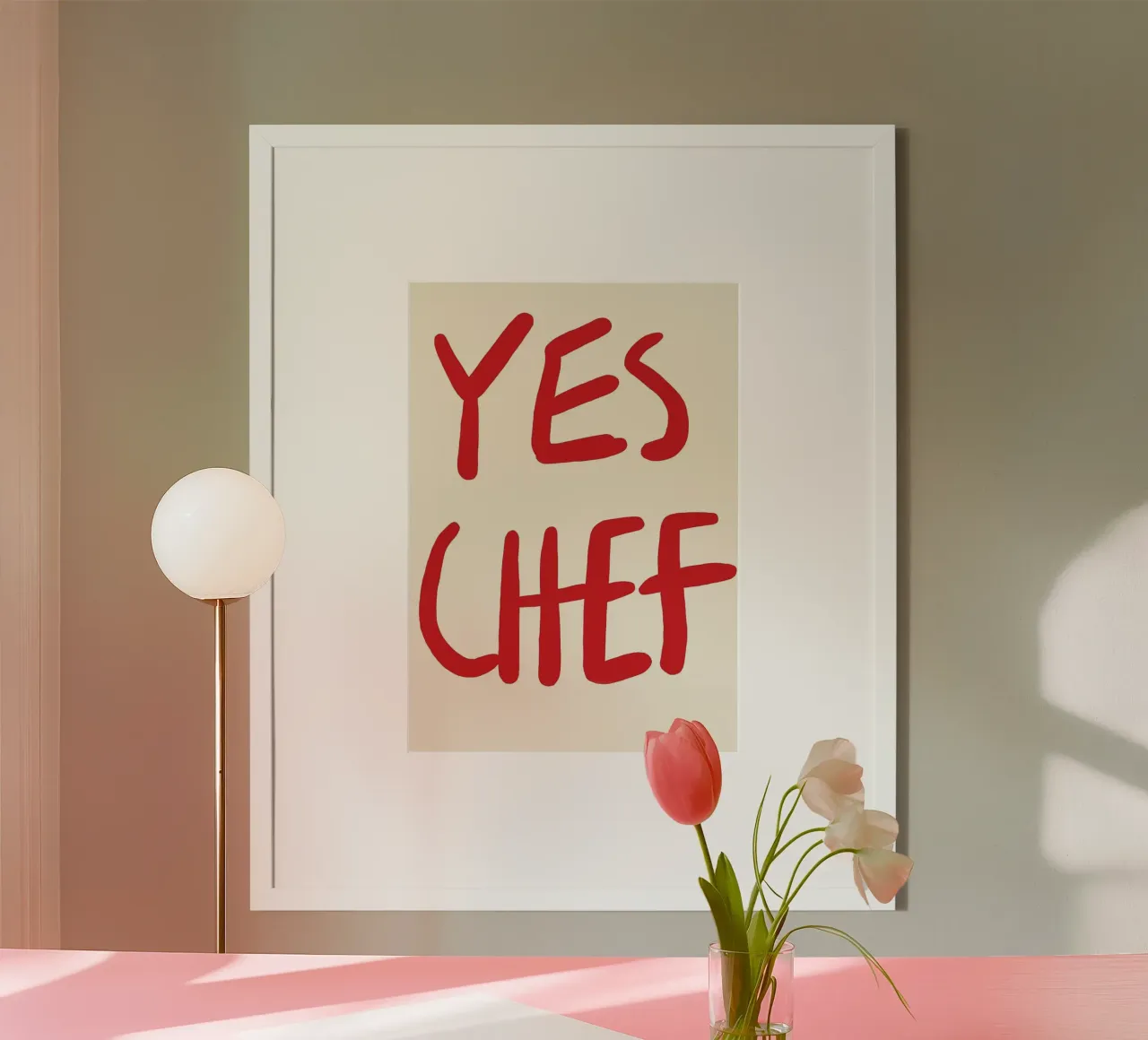 typography statement poster by Eva Rogers