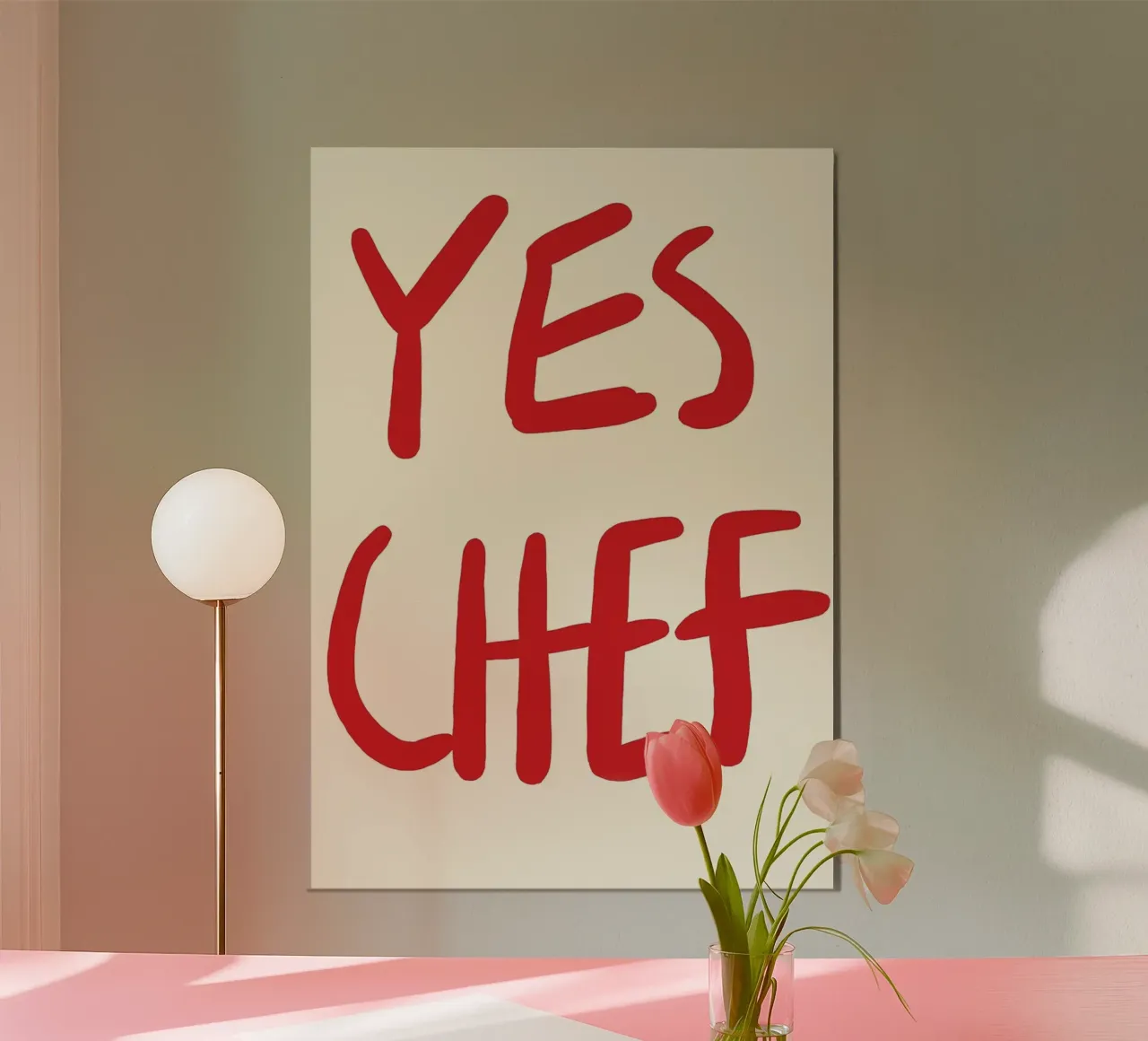 typography statement poster by Eva Rogers