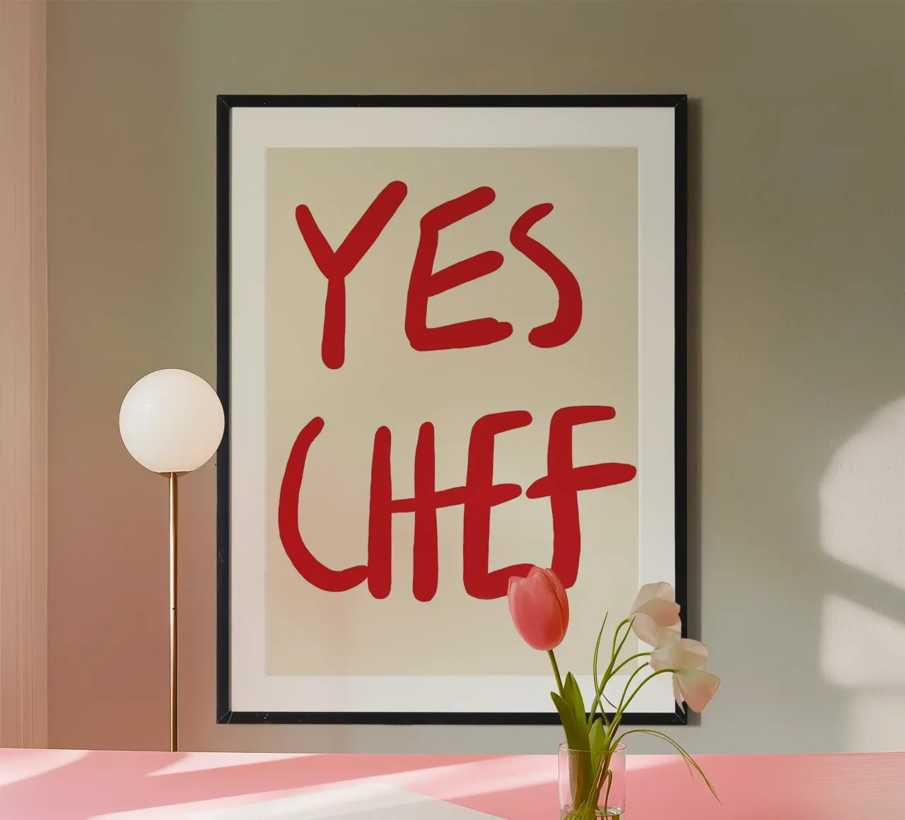 typography statement poster by Eva Rogers