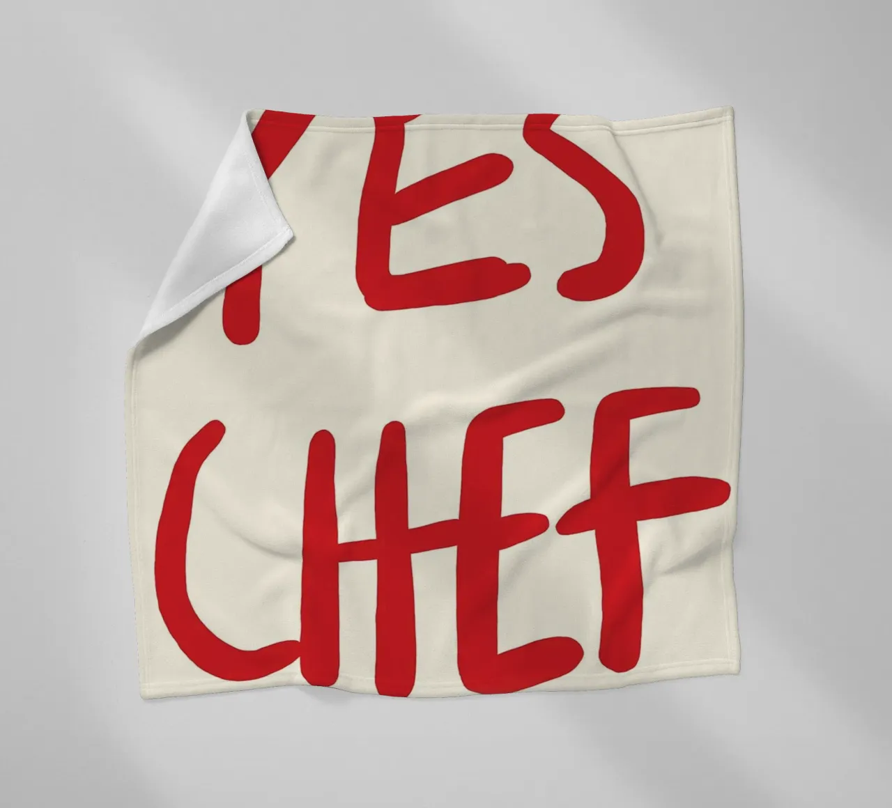 typography statement fleece blanket by Eva Rogers