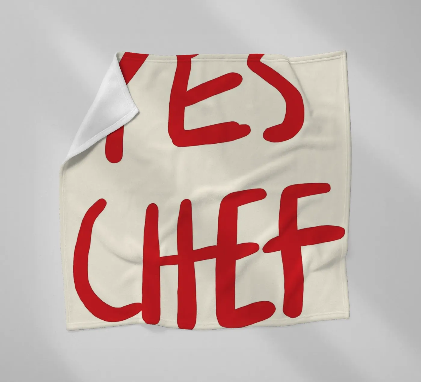 typography statement fleece blanket by Eva Rogers