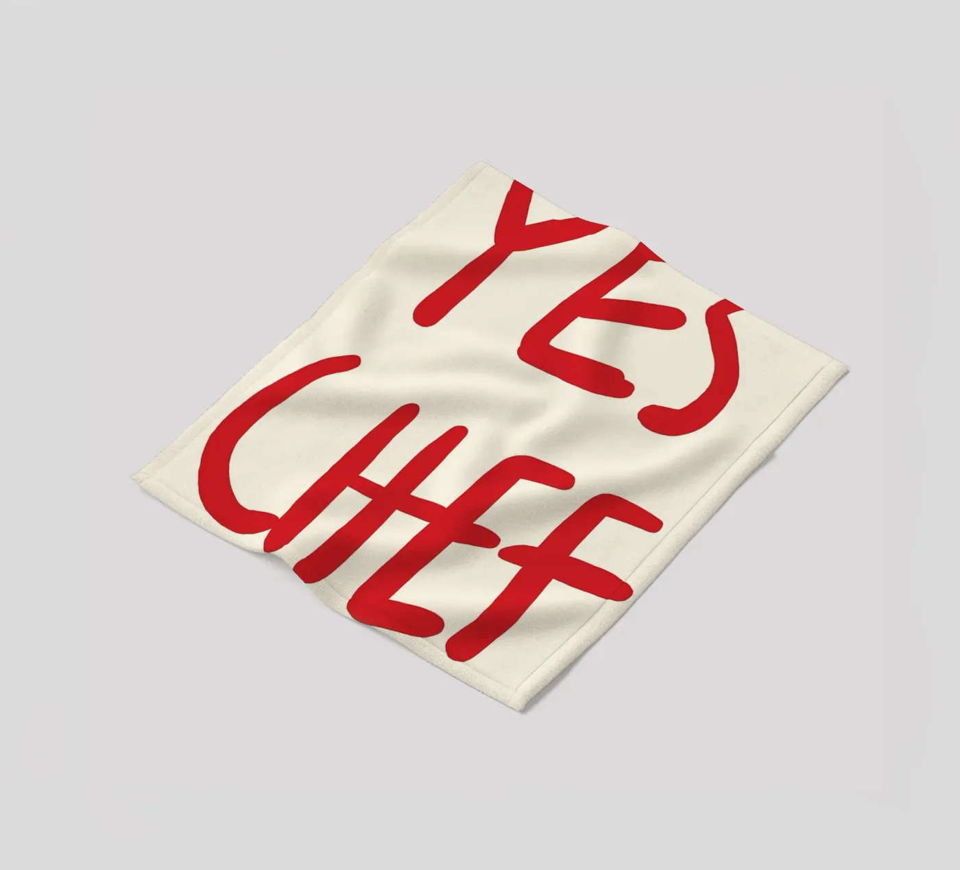 Typografie-Anweisung Fleecedecke von Eva Rogers
