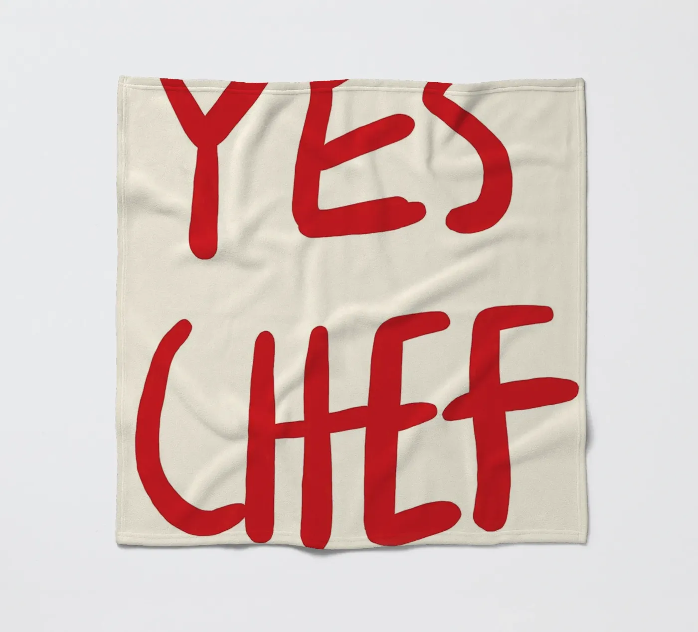 Typografie-Anweisung Fleecedecke von Eva Rogers
