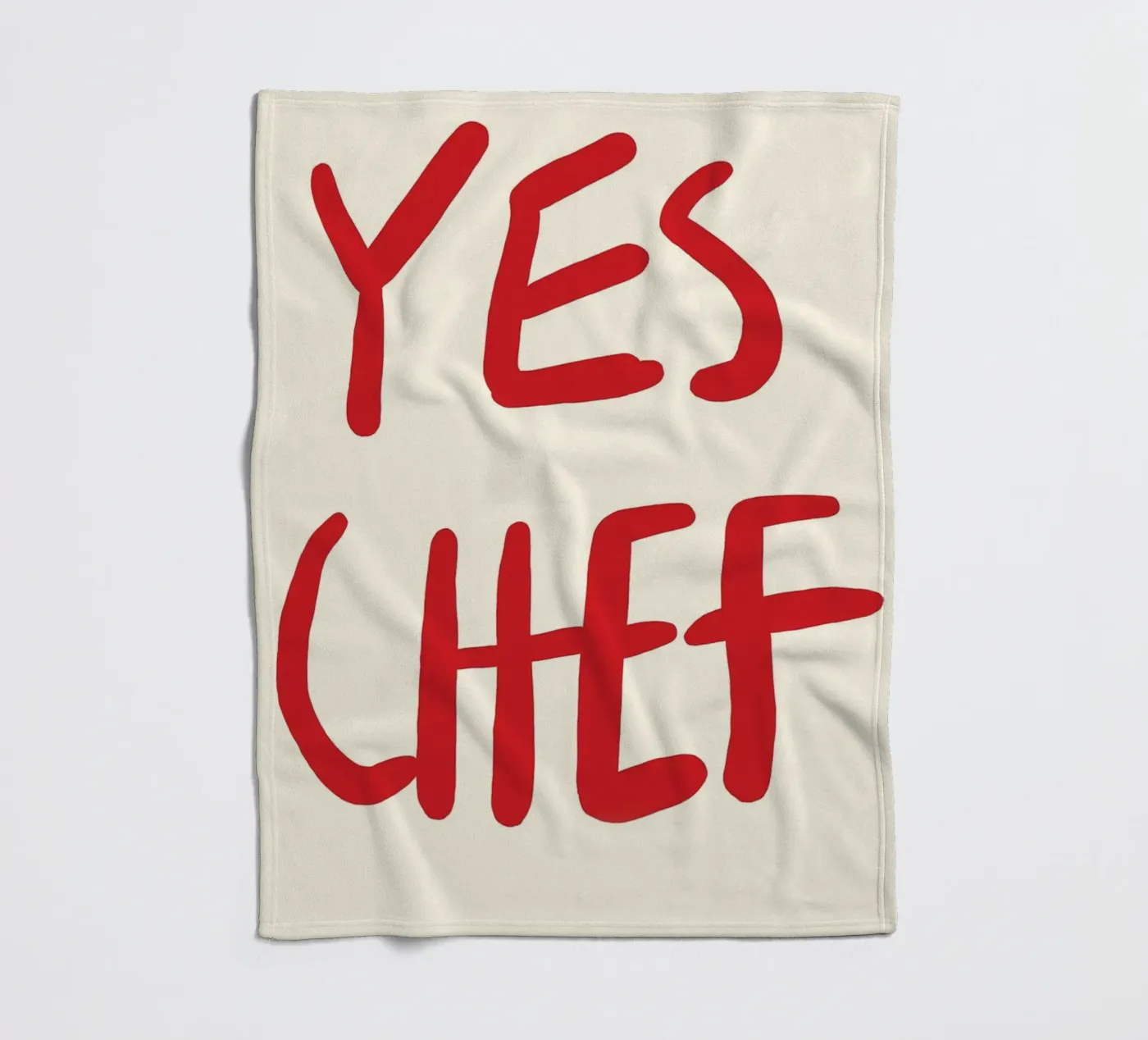 Typografie-Anweisung Fleecedecke von Eva Rogers