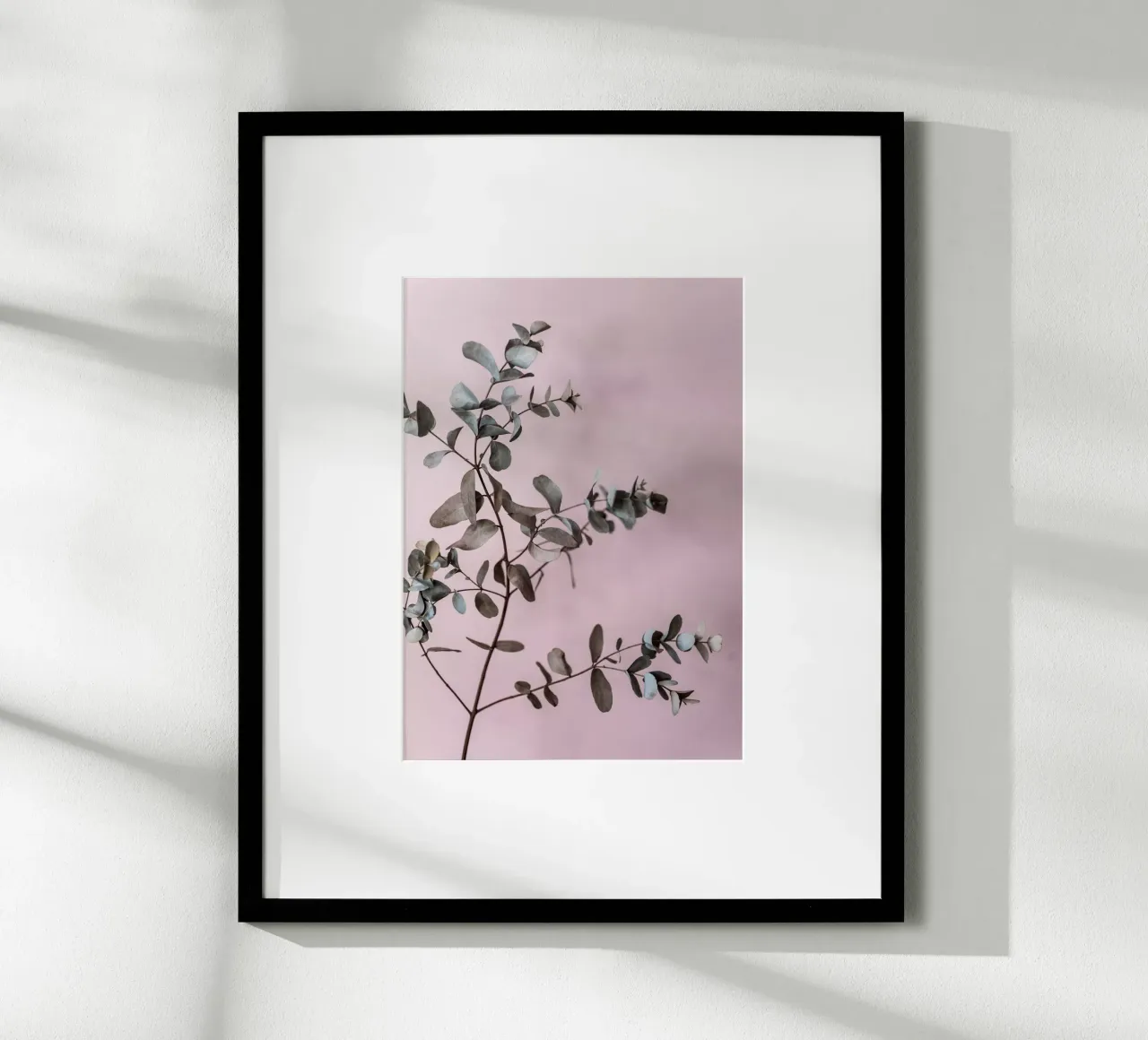 Eucalyptus 12 poster con telaio in alluminio da Mareike Böhmer Photography