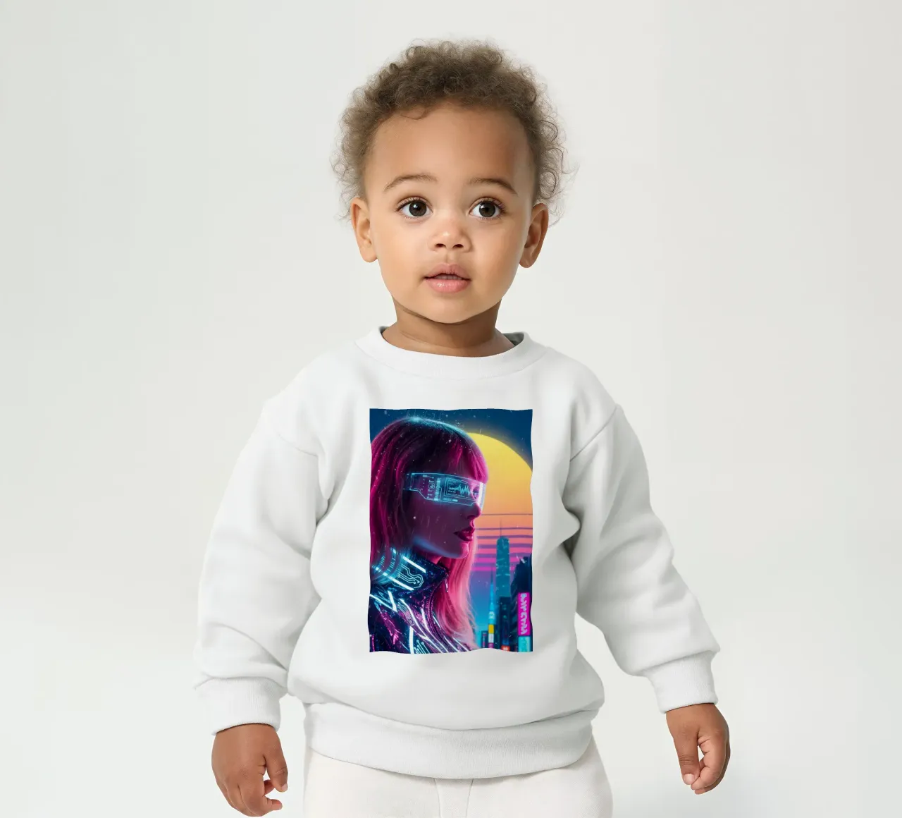 Taylor Swift - Cyber Punk art style (2) felpa neonato da Lembayung art