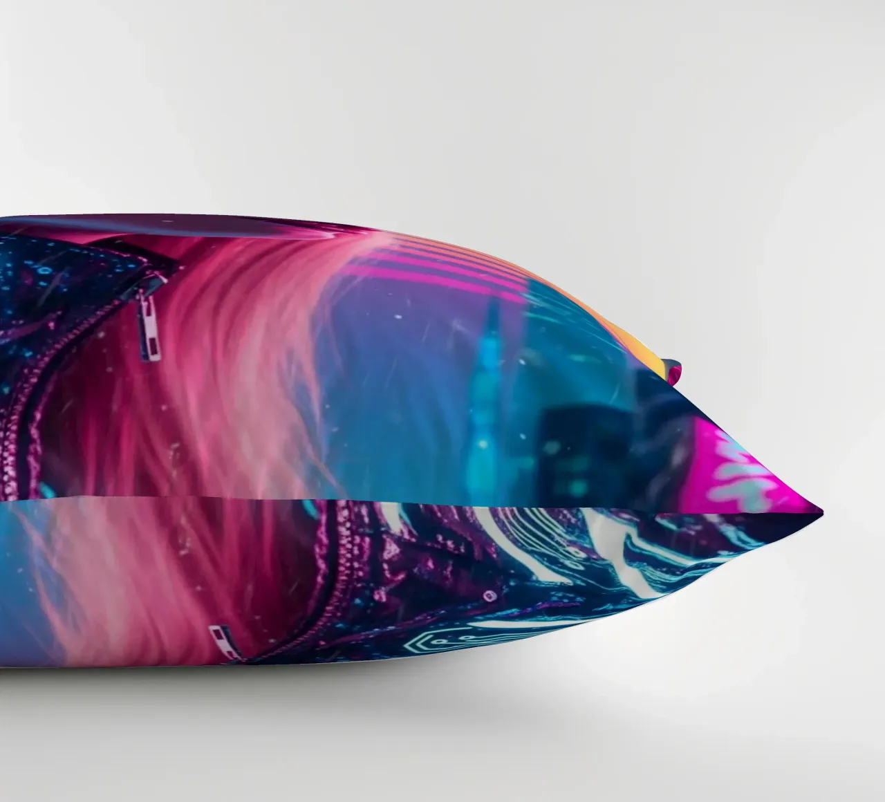 Taylor Swift - Cyber Punk art style (2) cuscino da Lembayung art