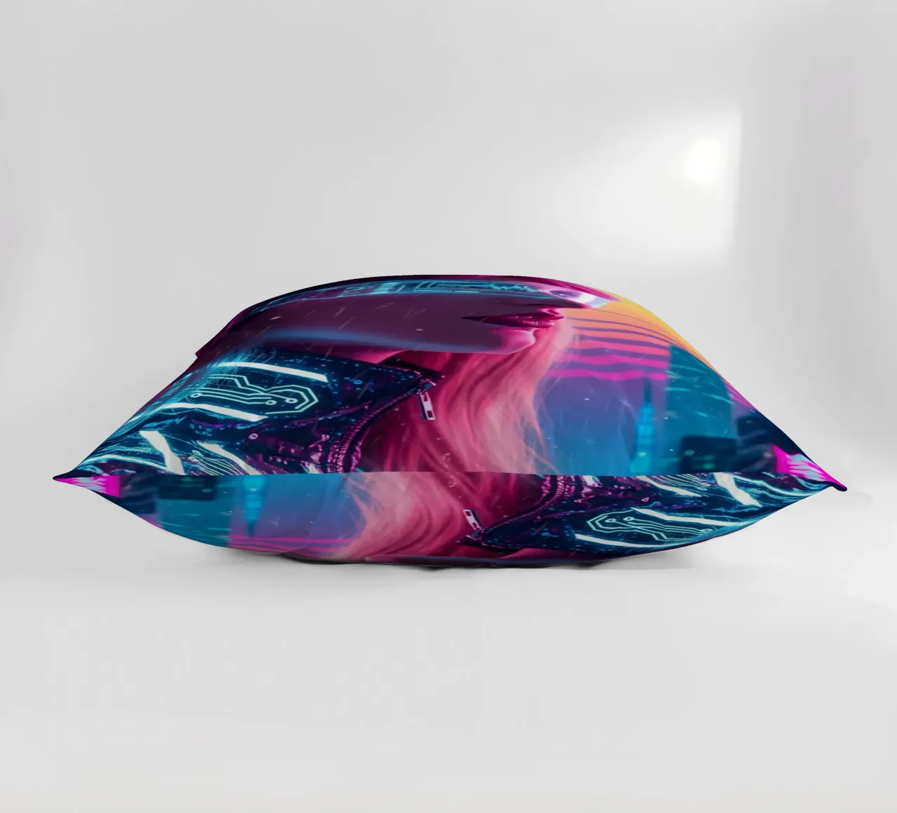 Taylor Swift - Cyber Punk art style (2) cuscino da Lembayung art