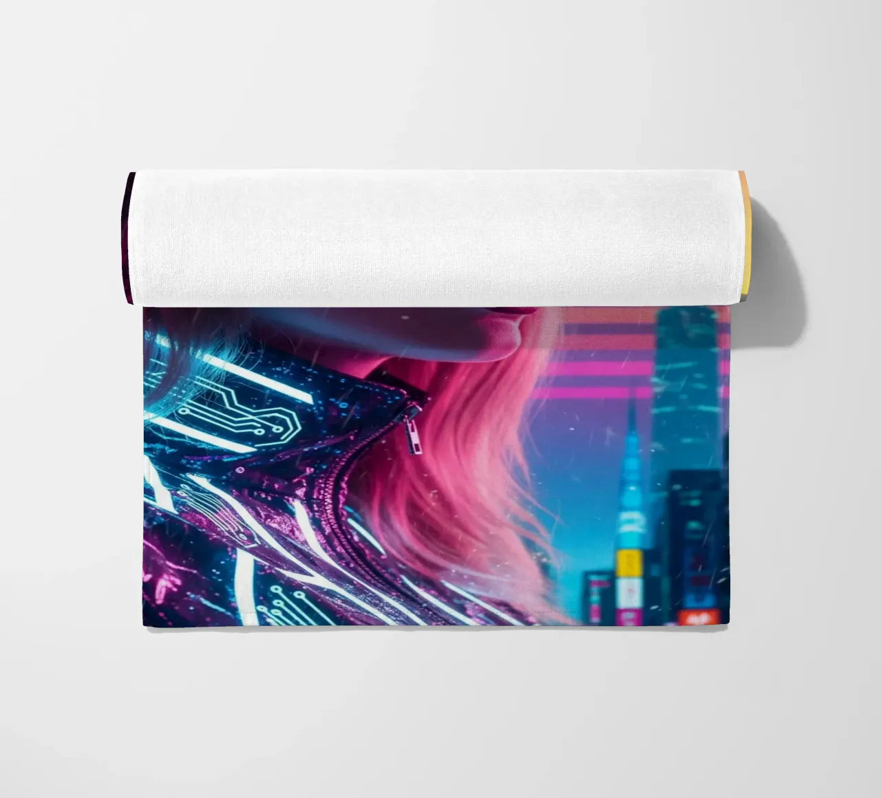 Taylor Swift - Cyber Punk art style (2) telo mare da Lembayung art