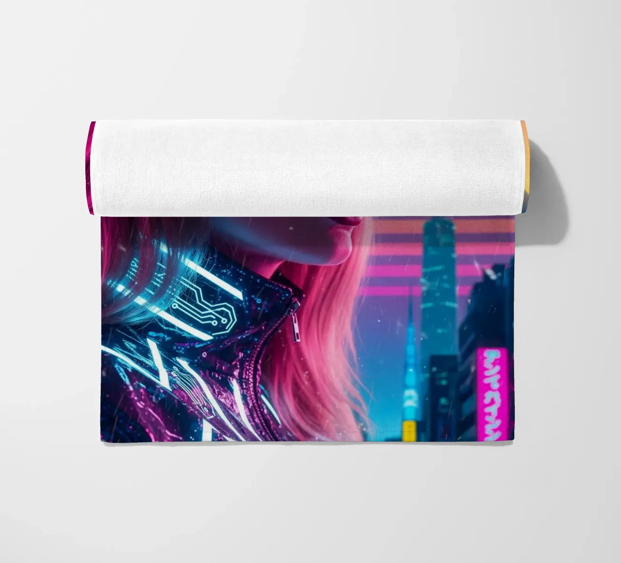 Taylor Swift - Cyber Punk art style (2) telo mare da Lembayung art