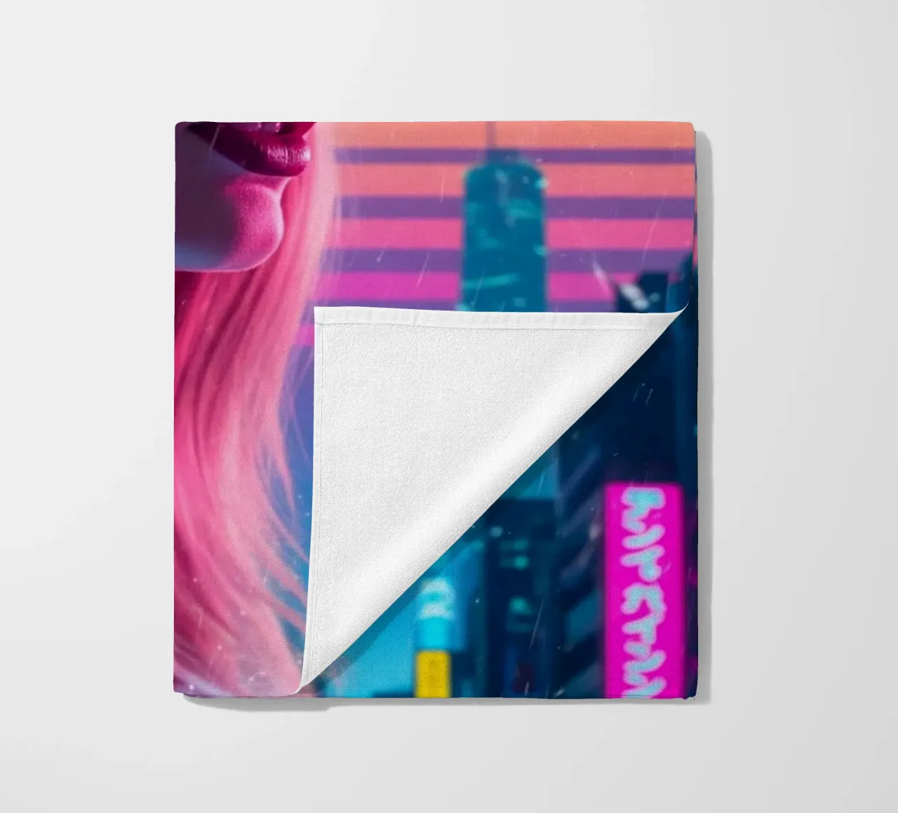 Taylor Swift - Cyber Punk art style (2) telo mare da Lembayung art