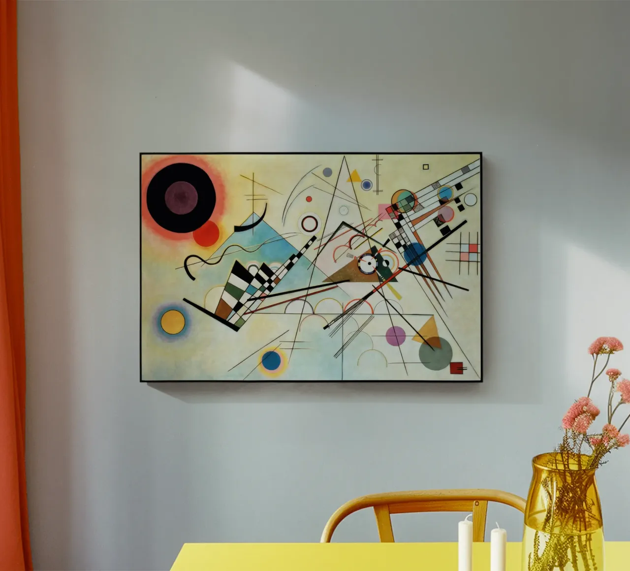 Wassily Kandinsky - Composizione VIII plexiglass da Kakakoi