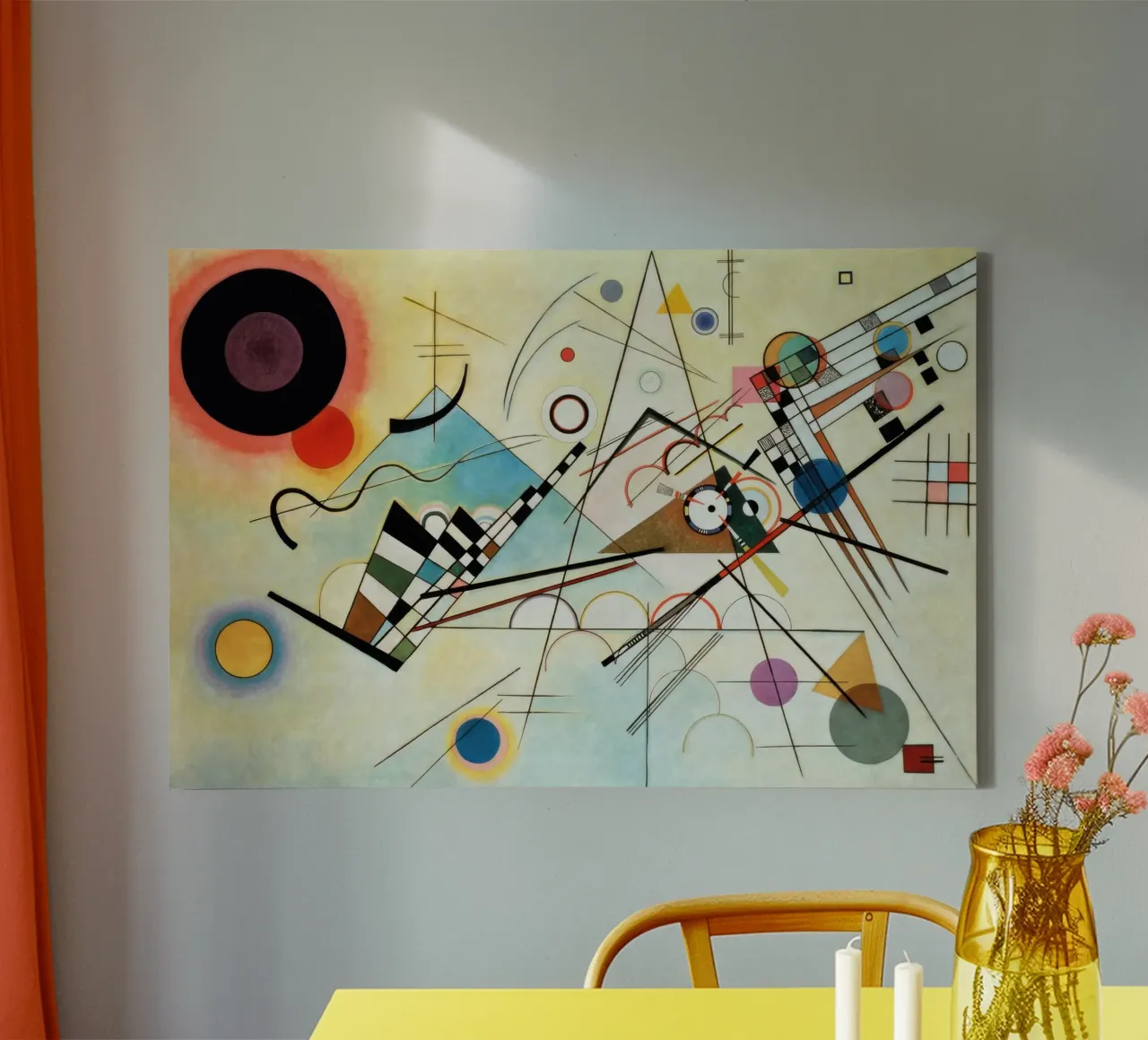 Wassily Kandinsky - Compositie VIII canvas van Kakakoi
