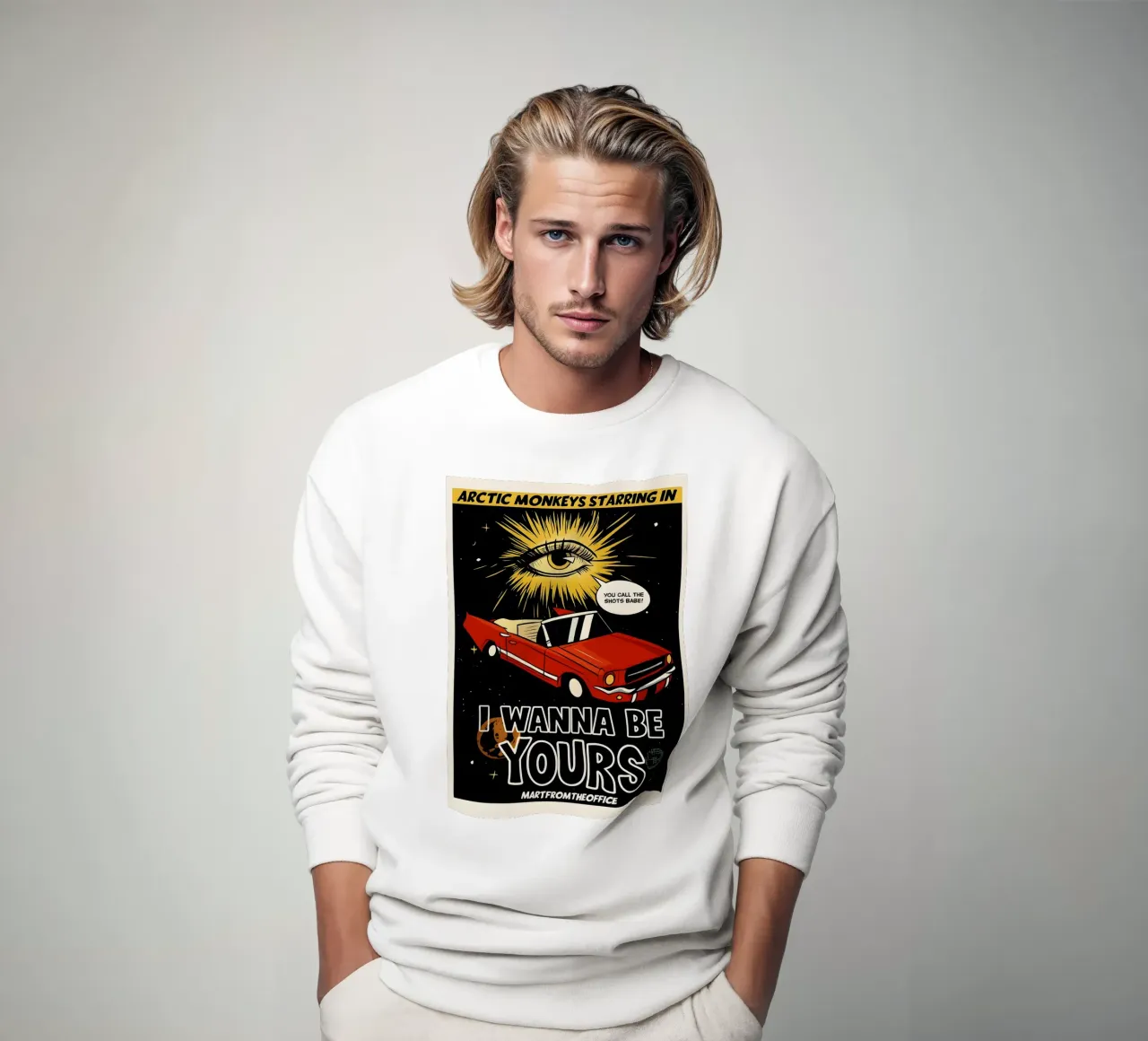 UCV Vintage Music Arctic Poster Monkeys Posters For Room sweatshirt by DGUnder