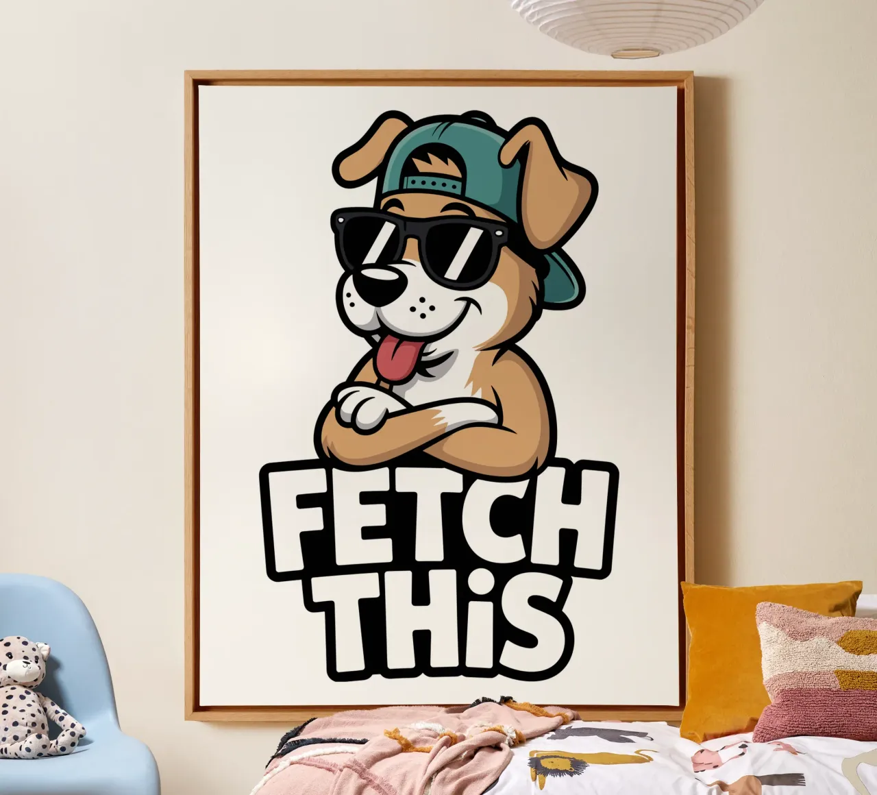 Fetch This Dog tela da Shirtfantastisch