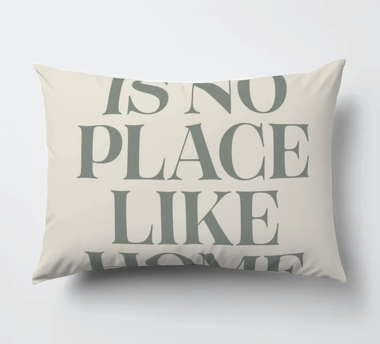 quote text typography decorative cushion by Eva Rogers