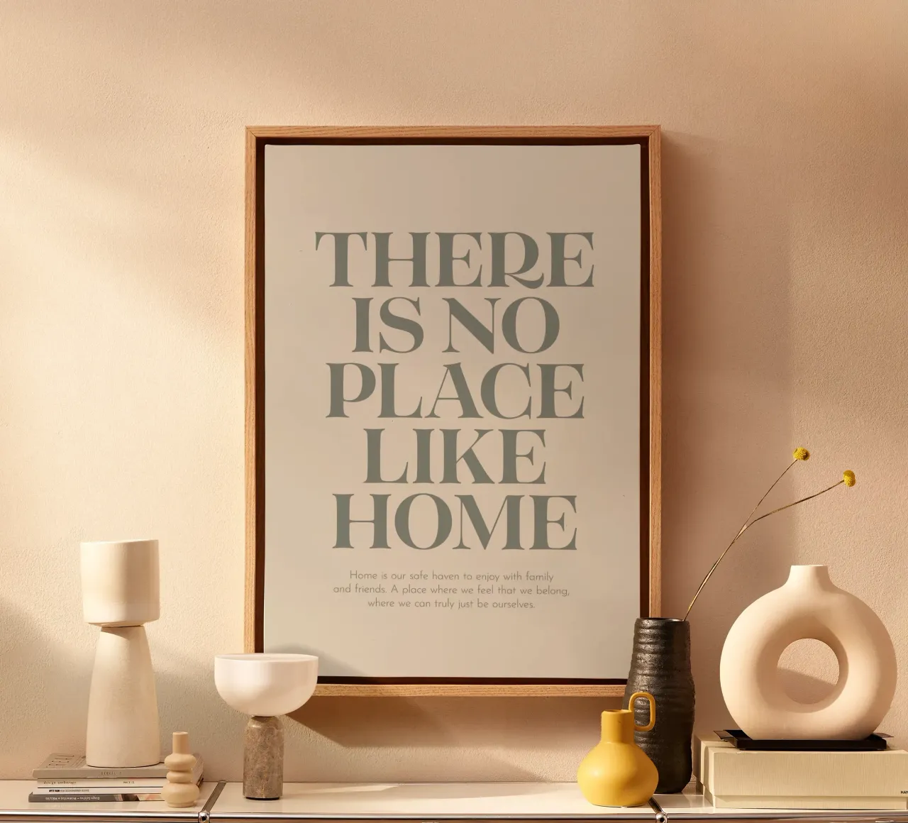 quote text typography canvas by Eva Rogers