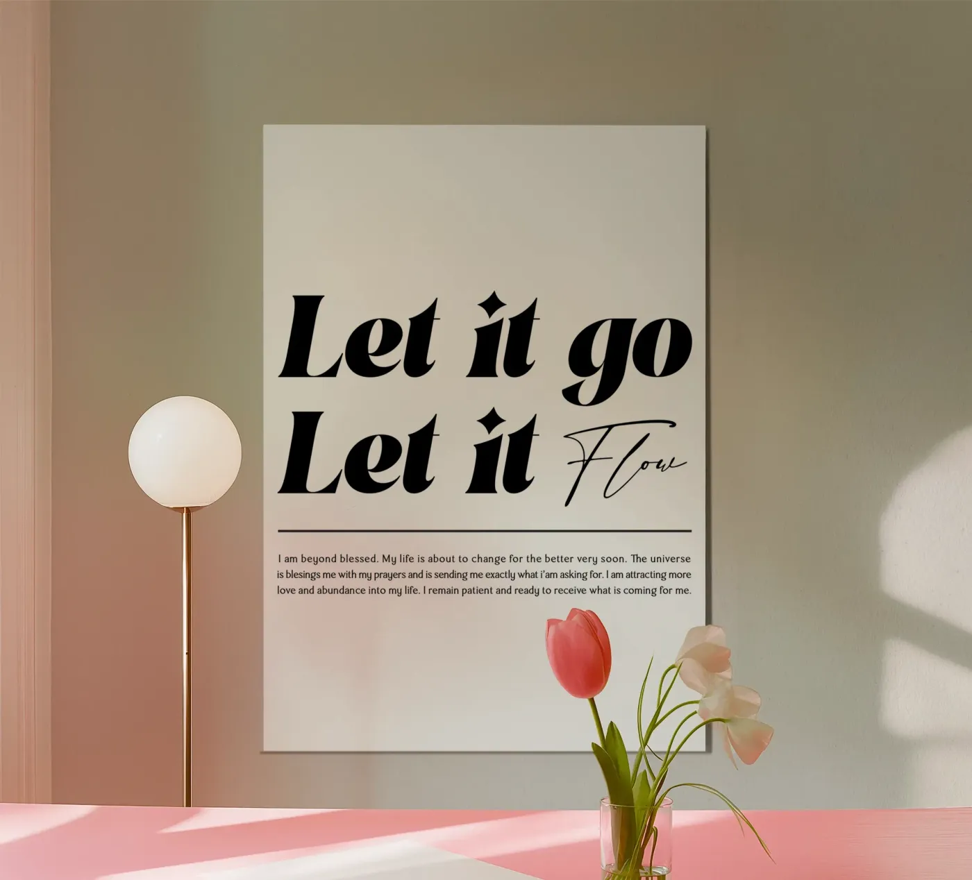 quote text typography poster by Eva Rogers