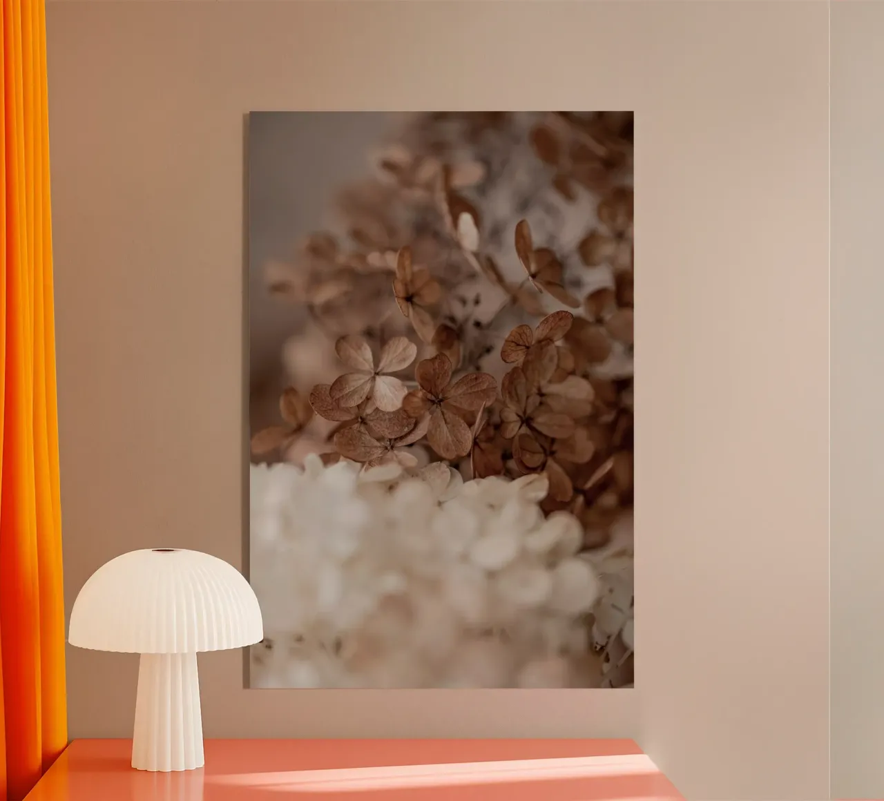 Hydrangea 2 Acryl-Glas von Mareike Böhmer Photography