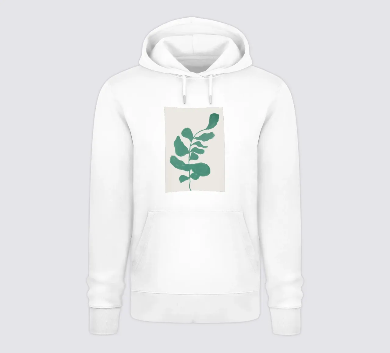 verde foglia felpa con cappuccio da Fred Marshall