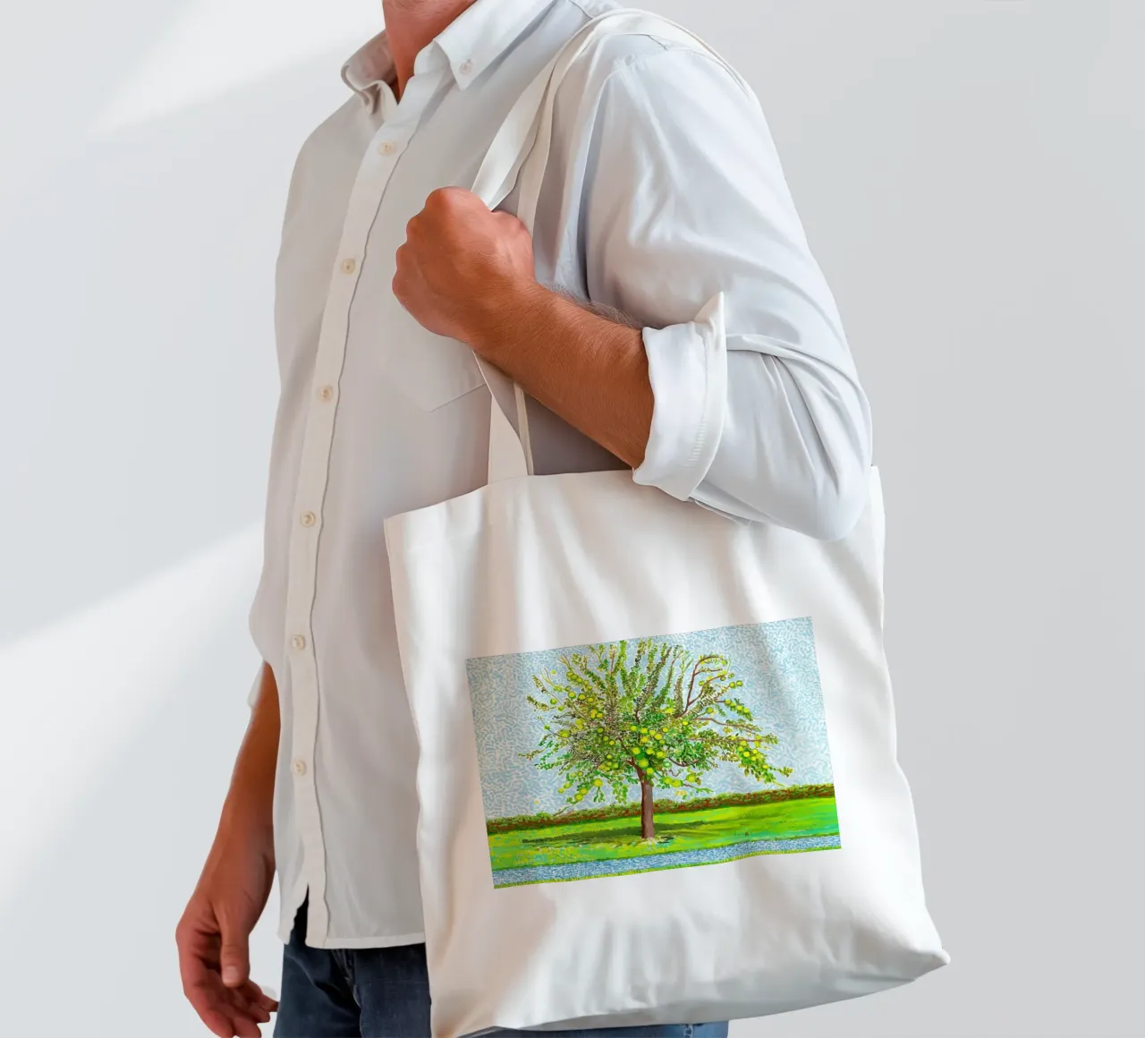 david hockney 3 borsa in juta da LuppiLappi