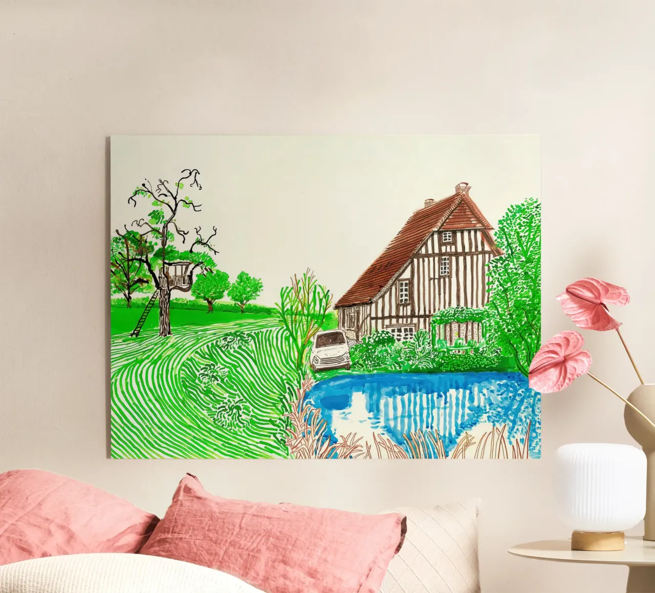 david hockney 4 plexiglass da LuppiLappi