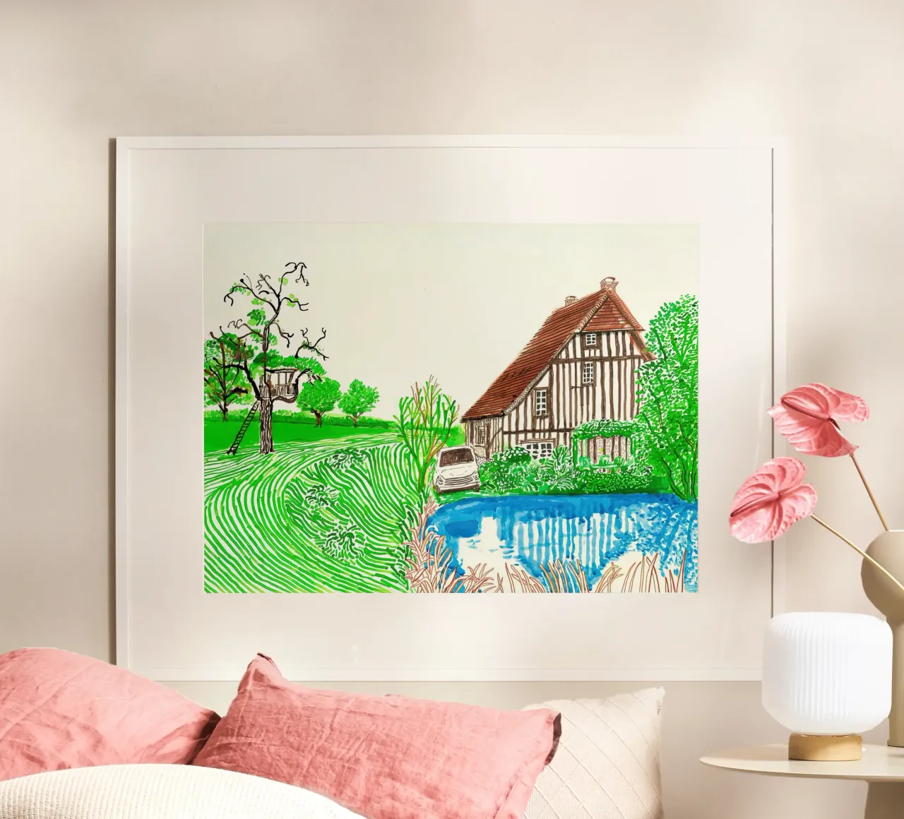 david hockney 4 carta hahnemühle da LuppiLappi