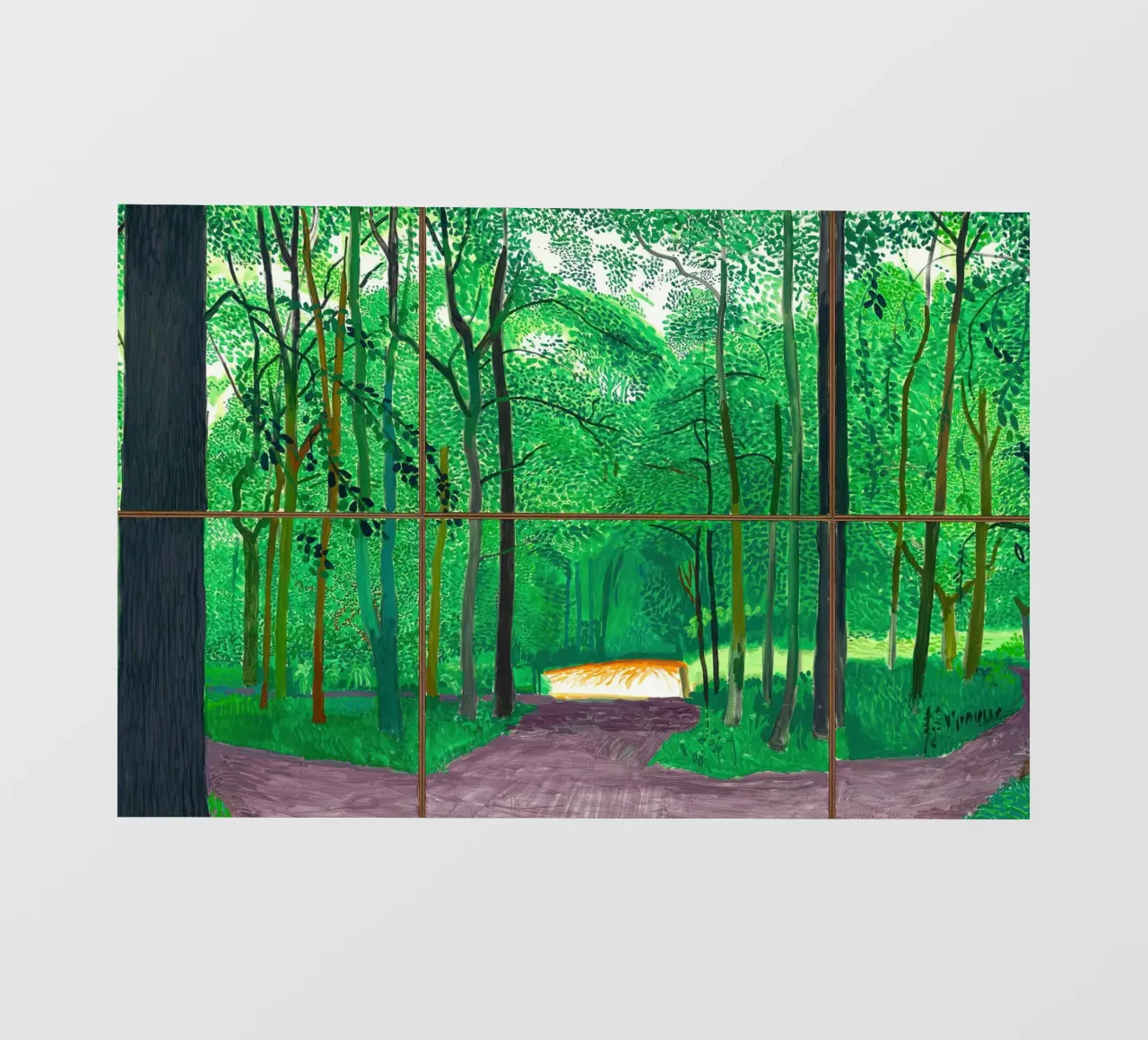 david hockney 5 telo in pvc da LuppiLappi