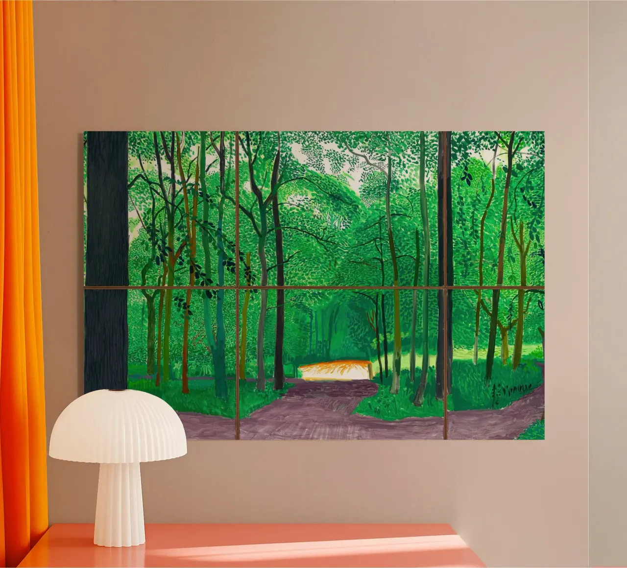 david hockney 5 plexiglass da LuppiLappi