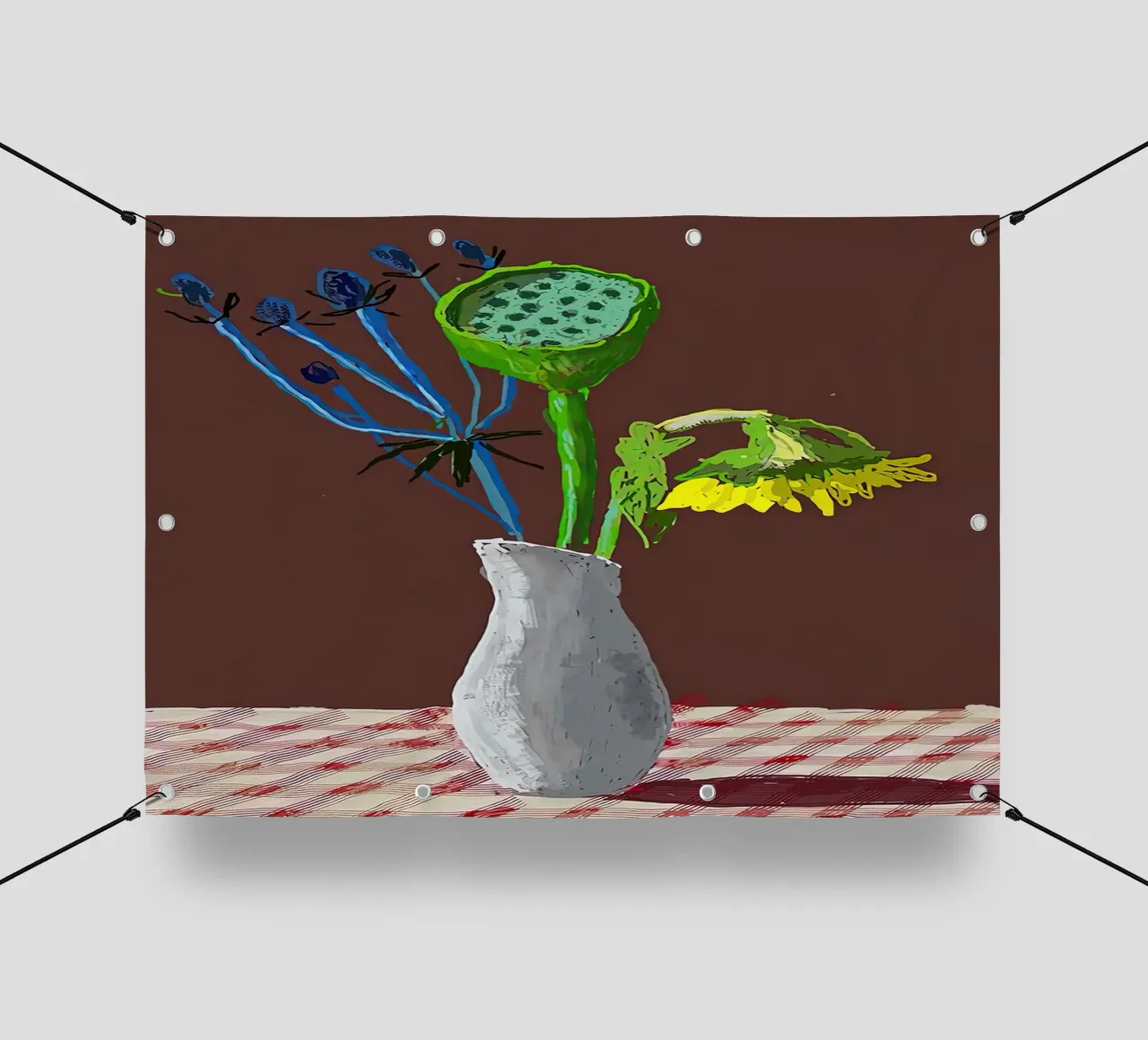 david hockney 6 telo in pvc da LuppiLappi
