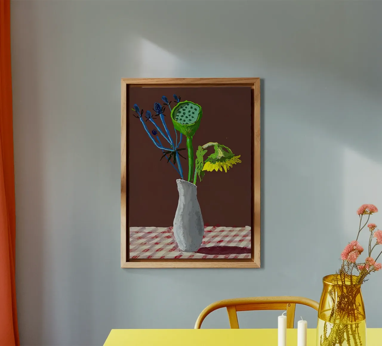 david hockney 6 alluminio dibond da LuppiLappi
