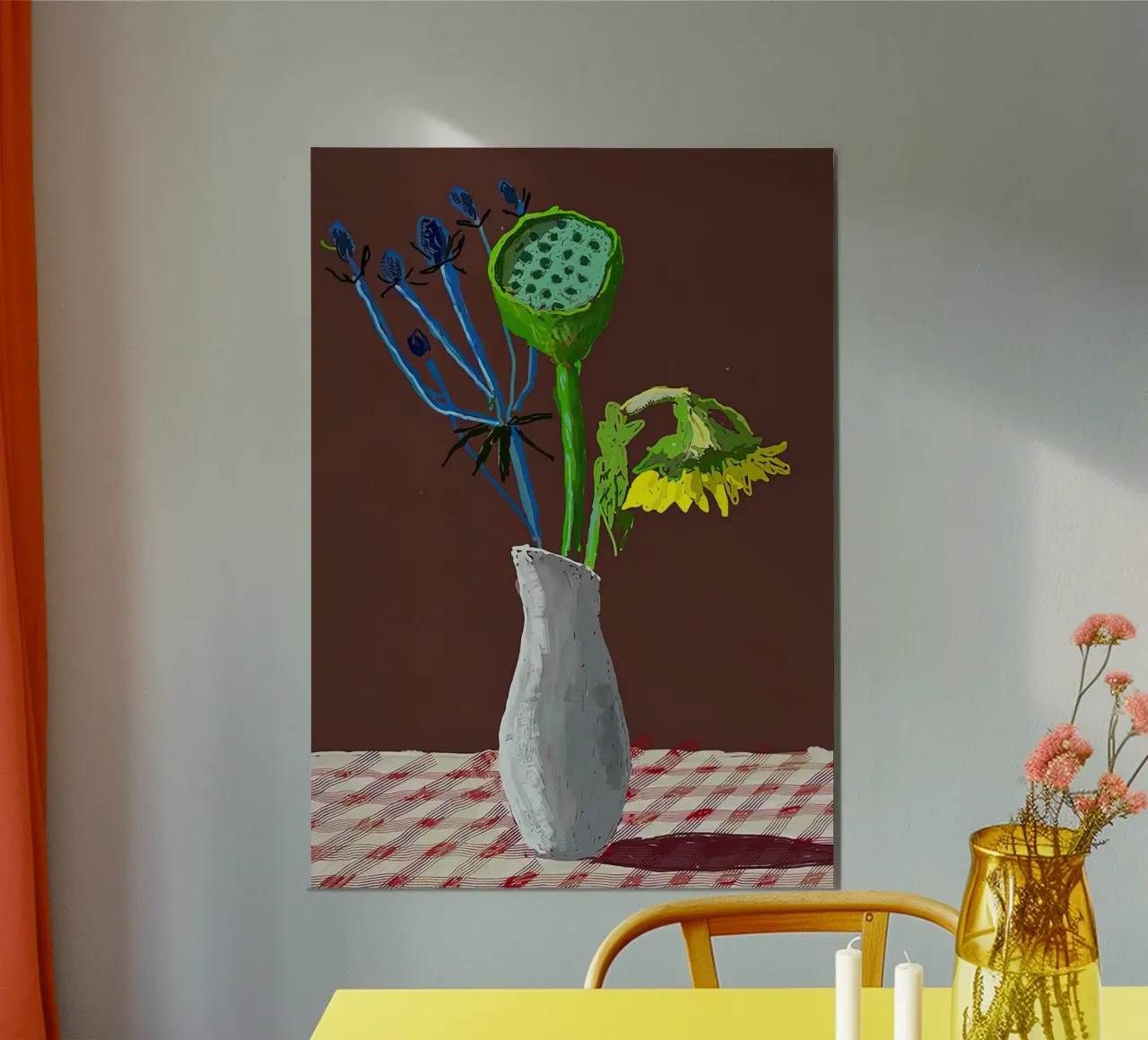 david hockney 6 alluminio dibond da LuppiLappi