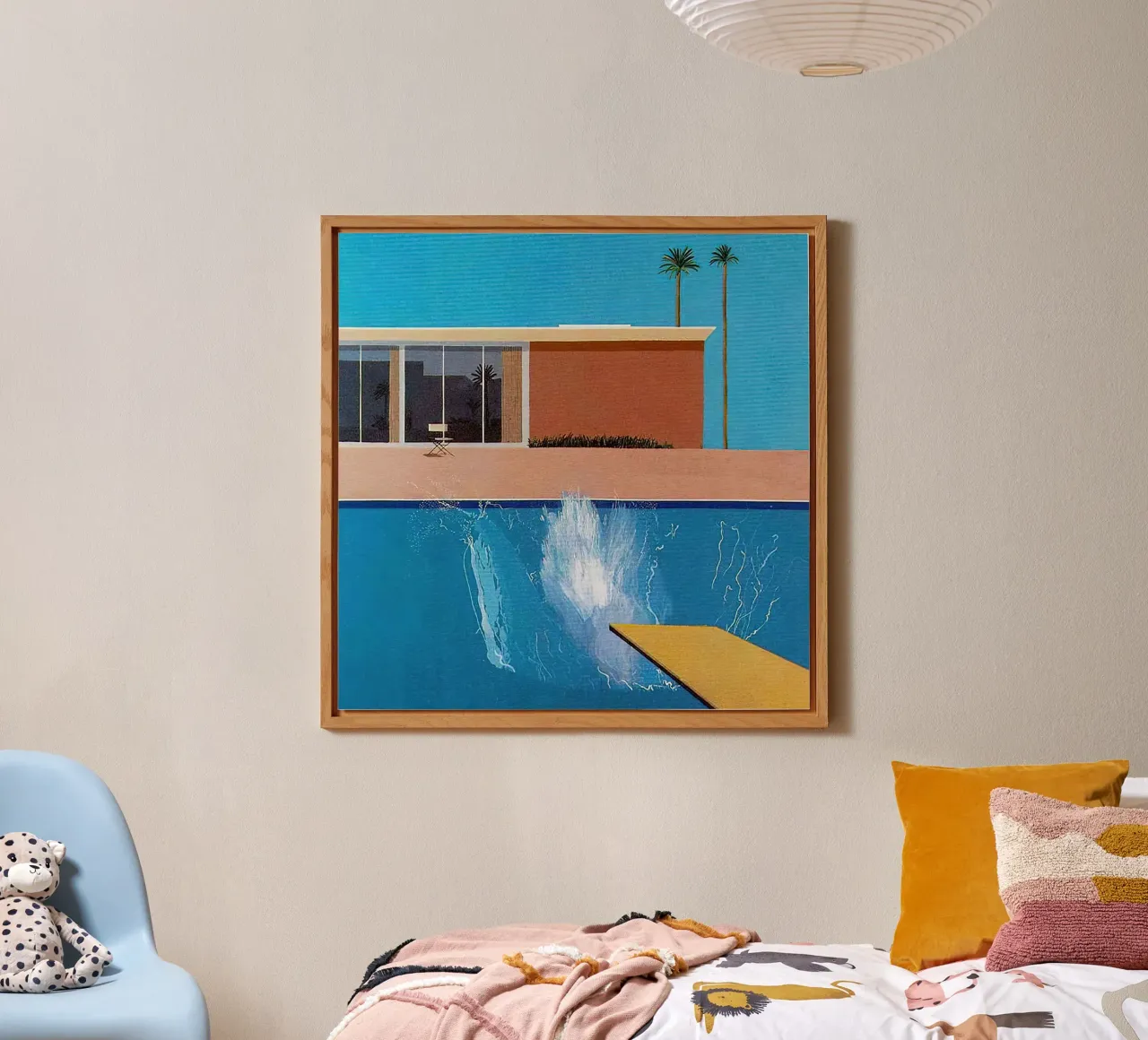 david hockney 7 alluminio dibond da LuppiLappi