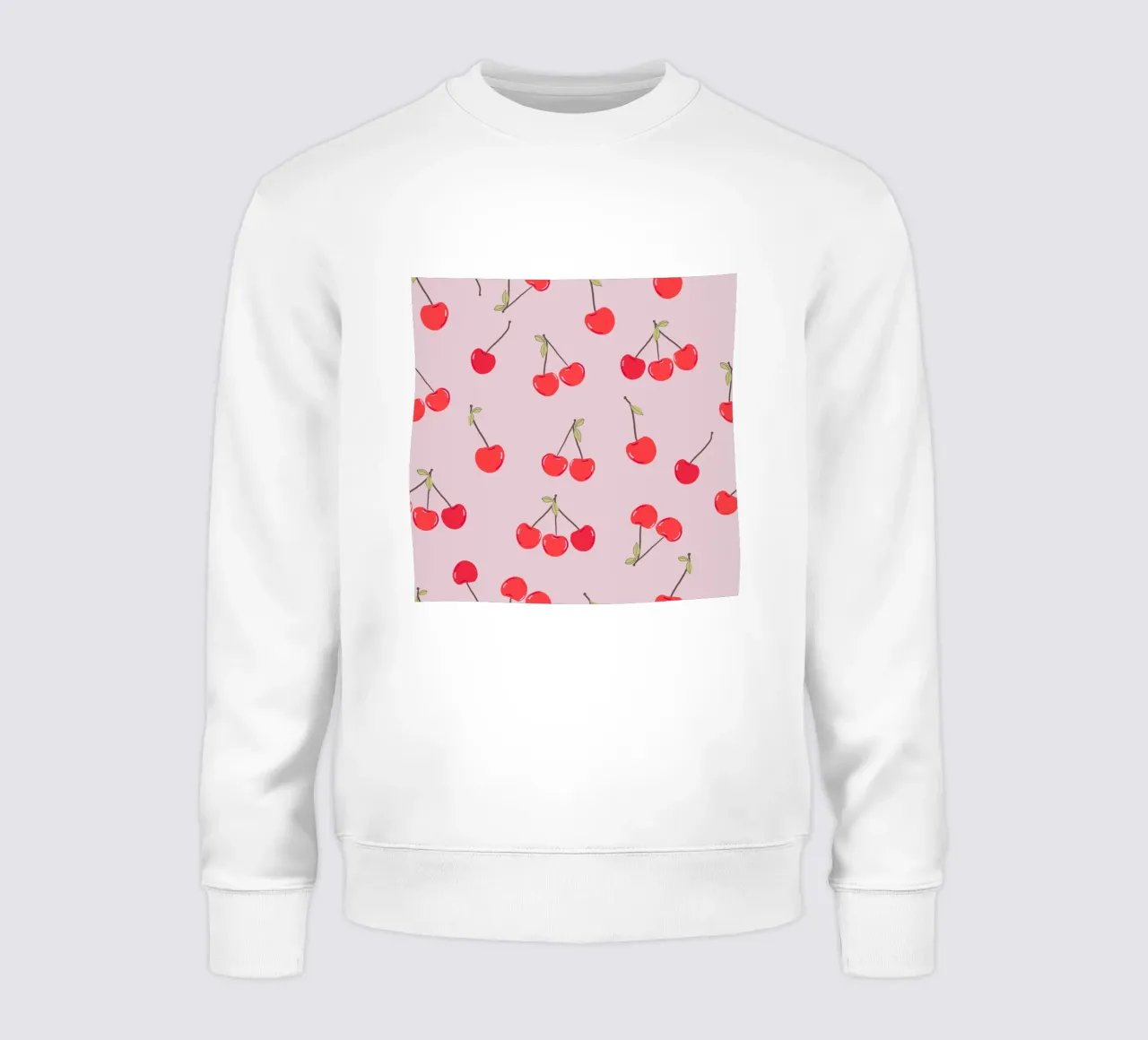 Ciliegie di design per San Valentino felpa da gulsengunel