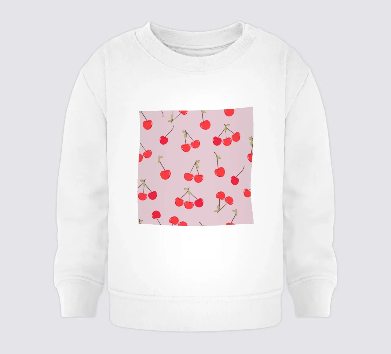 Ciliegie di design per San Valentino felpa neonato da gulsengunel