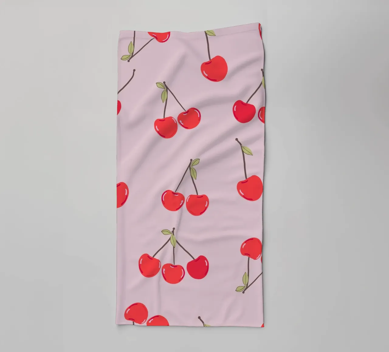 Ciliegie di design per San Valentino asciugamano da bagno da gulsengunel