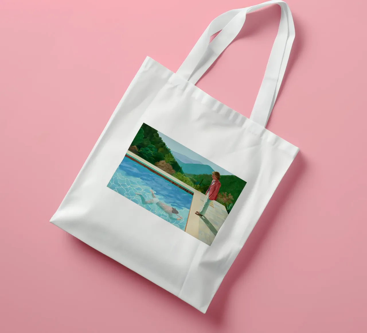 david hockney 9 borsa in juta da LuppiLappi