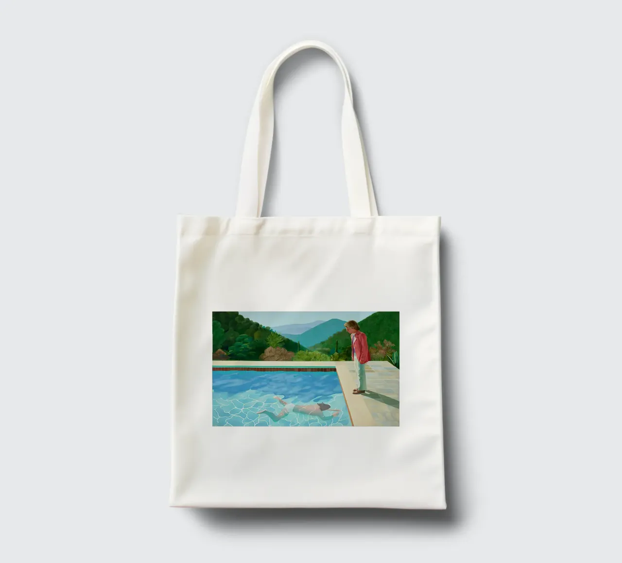 david hockney 9 borsa in juta da LuppiLappi
