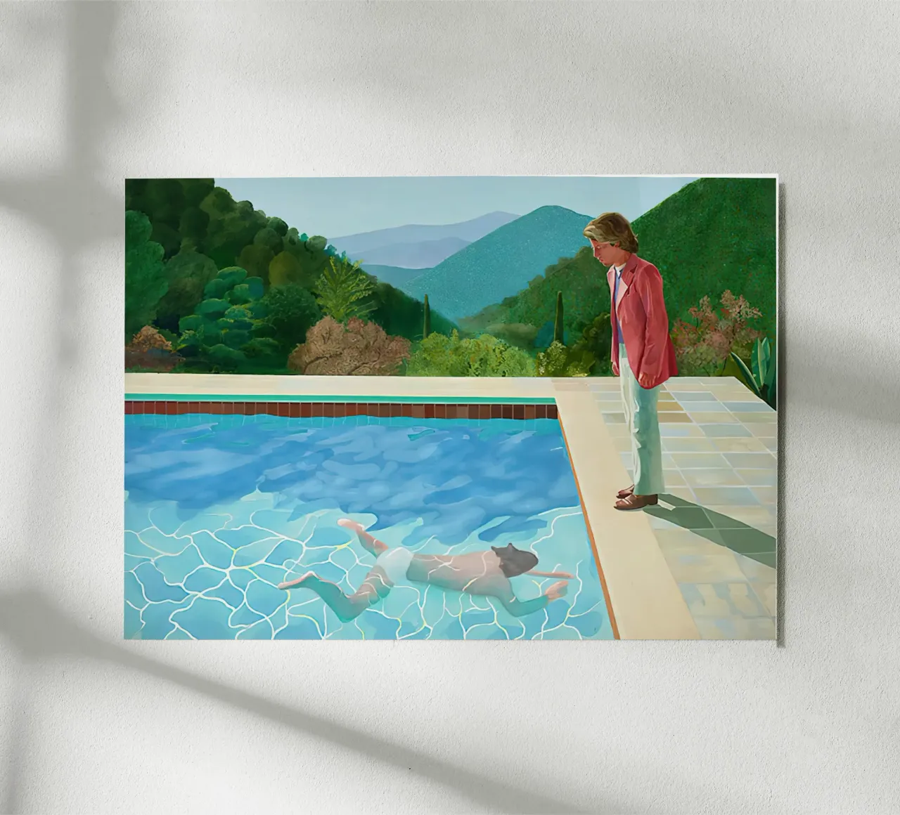 david hockney 9 alluminio dibond da LuppiLappi