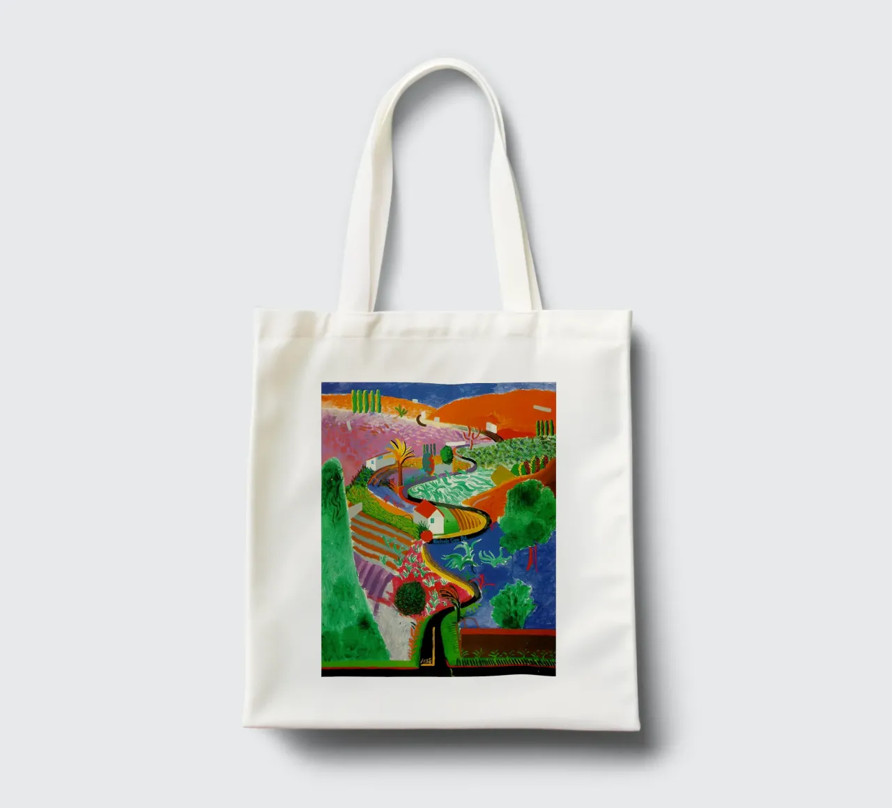 david hockney 13 borsa in juta da LuppiLappi