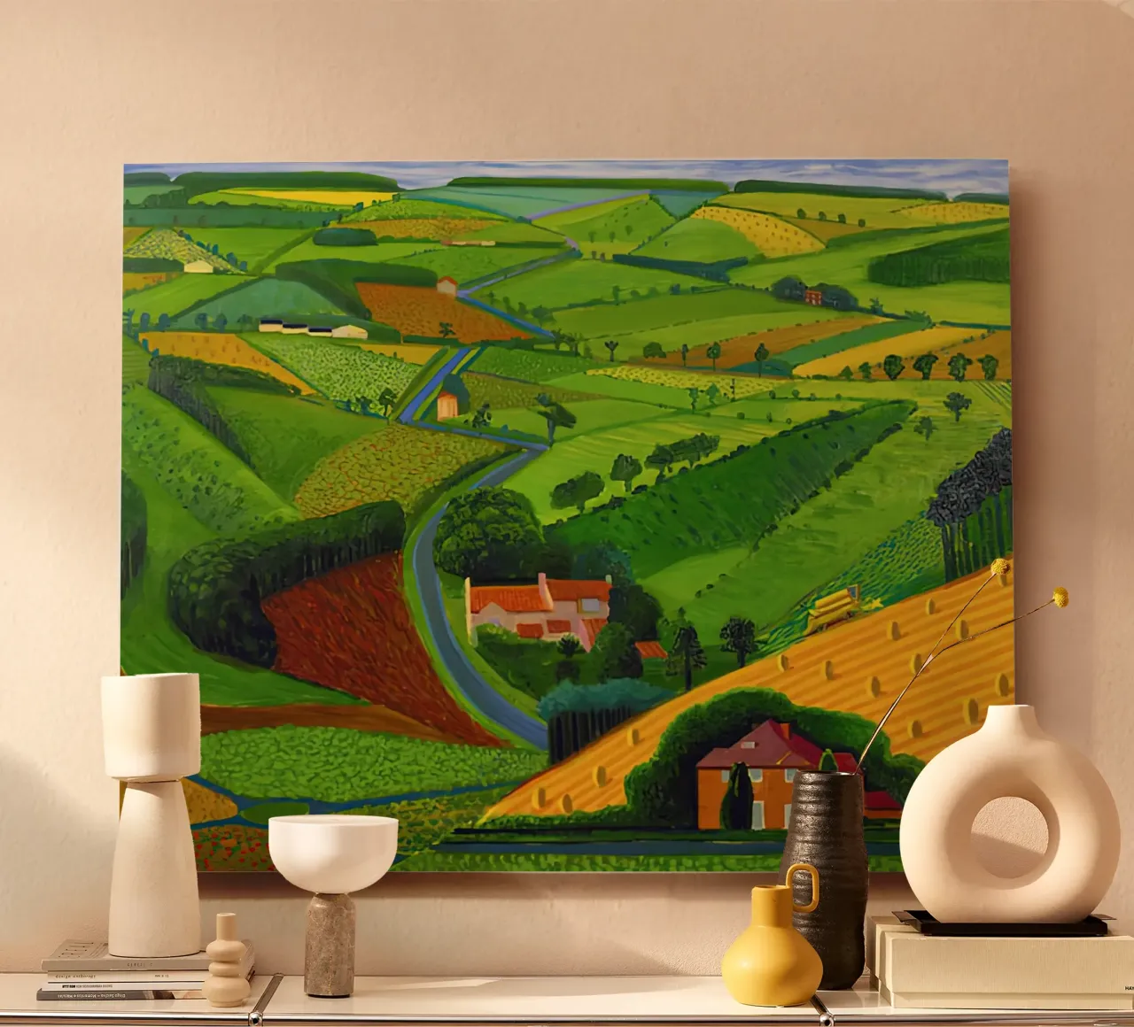 david hockney 19 alluminio dibond da LuppiLappi