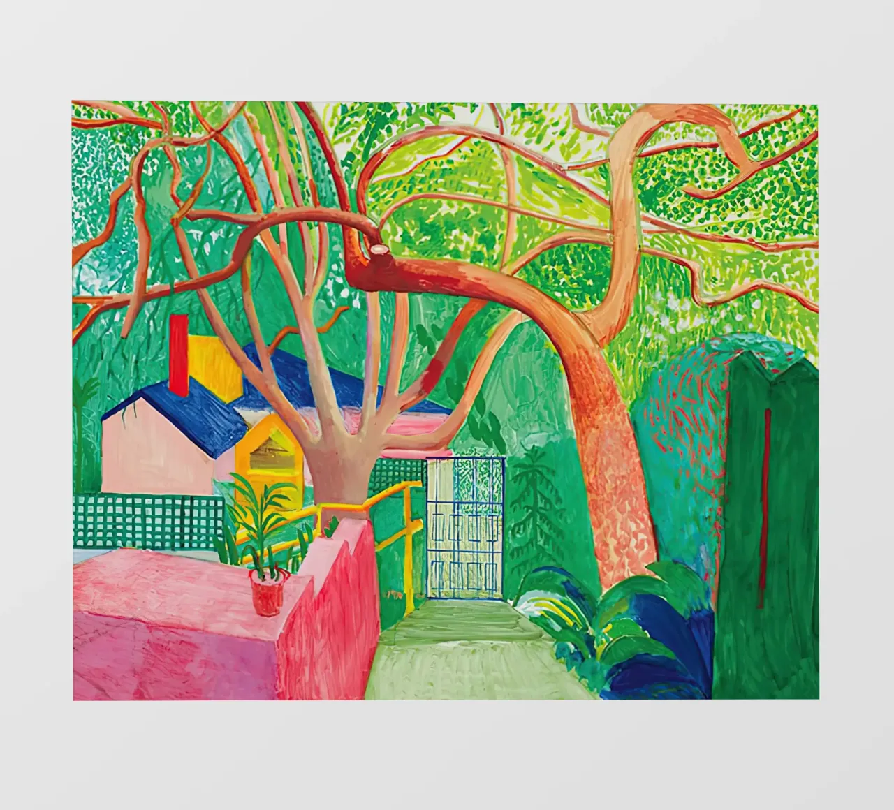 david hockney 21 telo in pvc da LuppiLappi