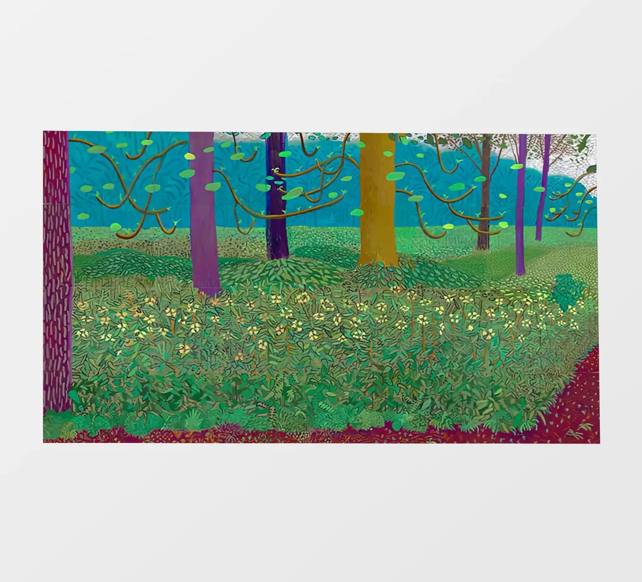 david hockney 24 telo in pvc da LuppiLappi